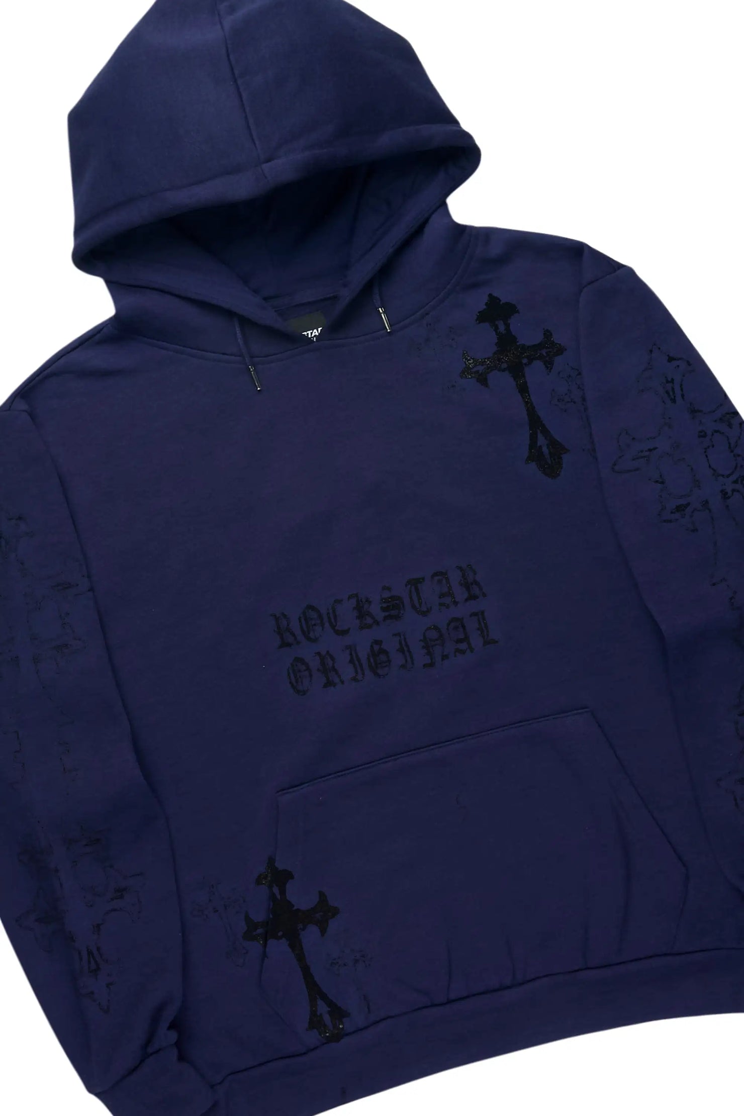 Navion Navy/Black Hoodie/Stacked Flare Track Set