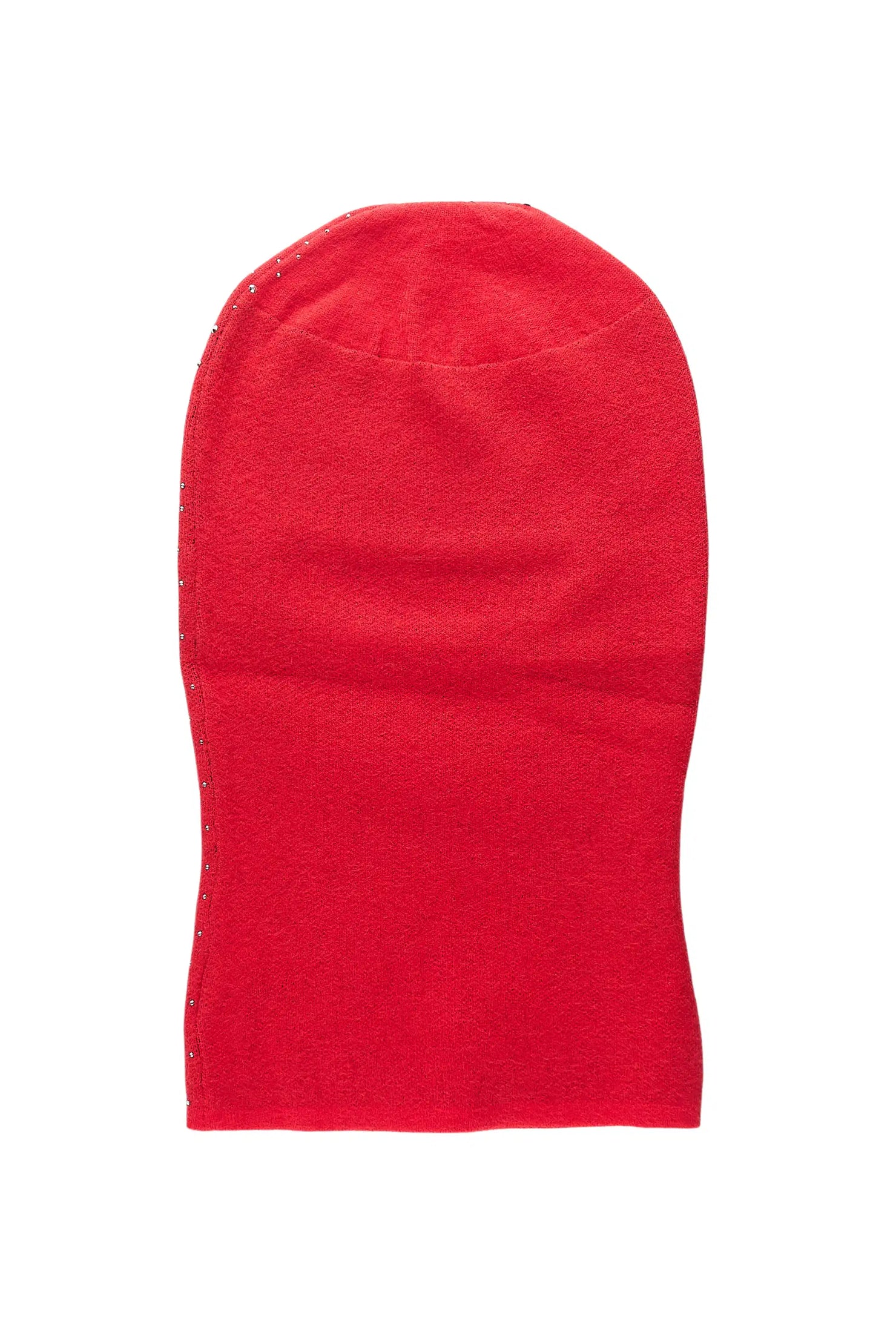 Twinkle Red Rhinestone Ski Mask