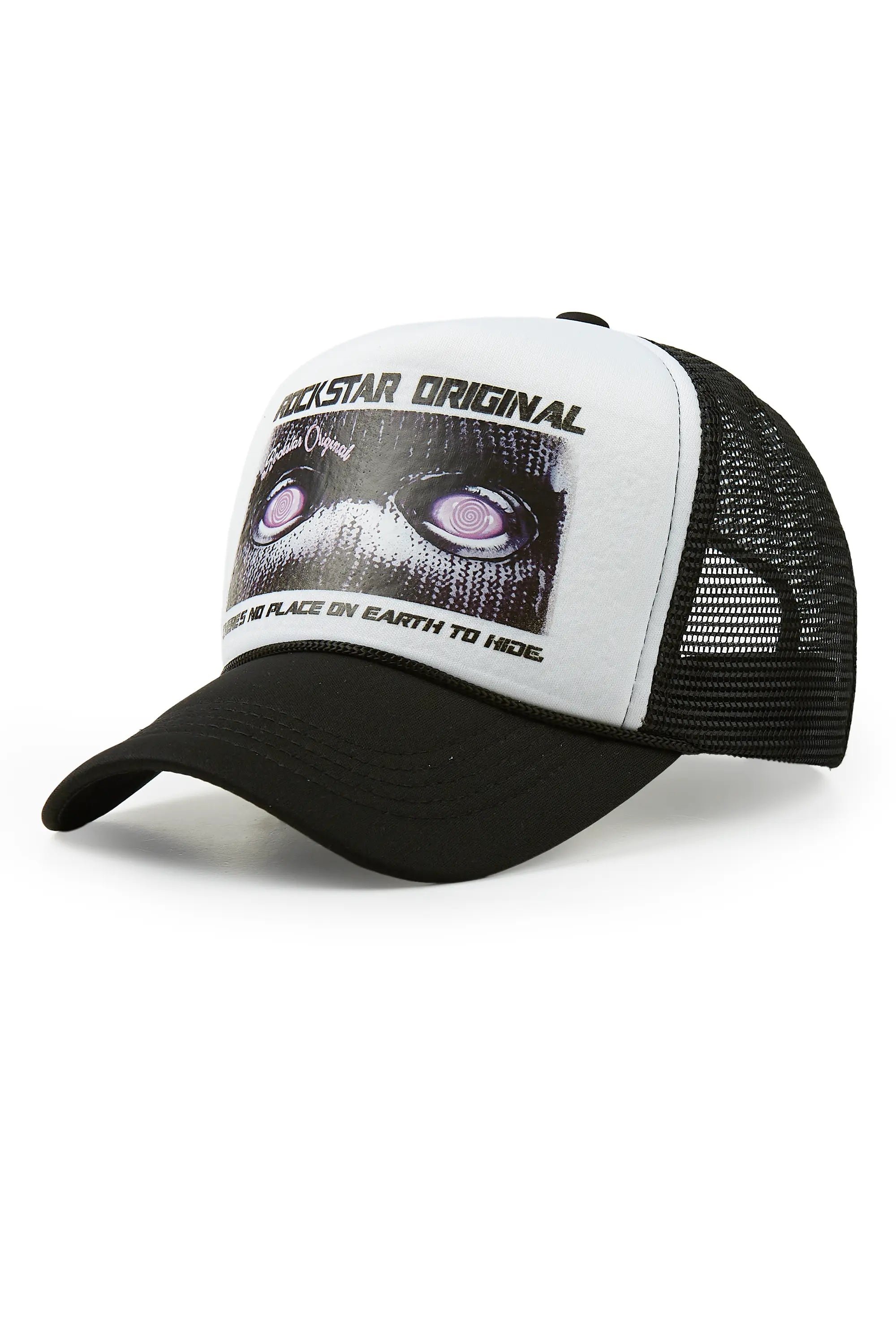 Ernesto White/Black Trucker Hat