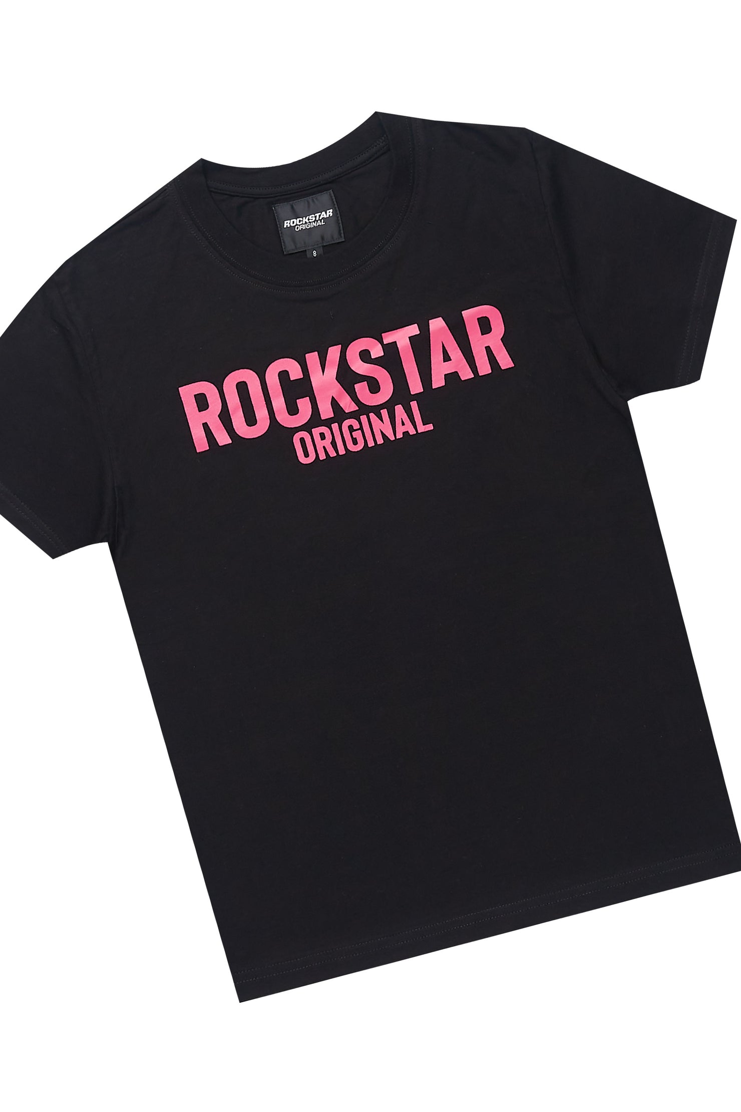 Girls Sabrina Black Short Set