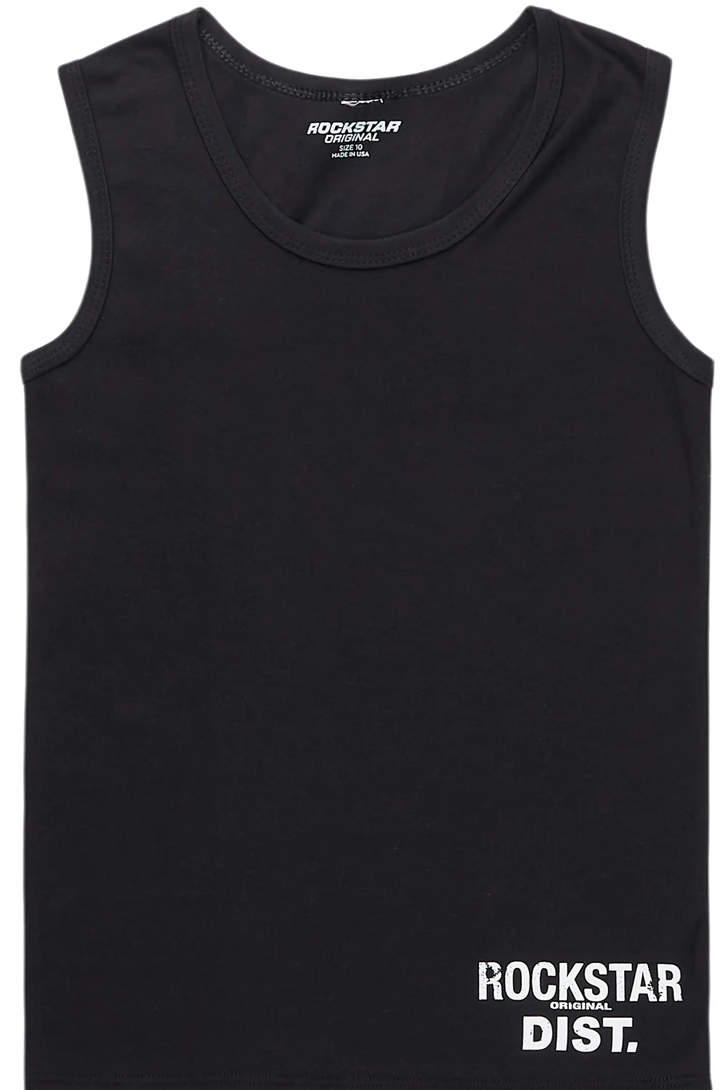 Boys Lake Black Tank Top