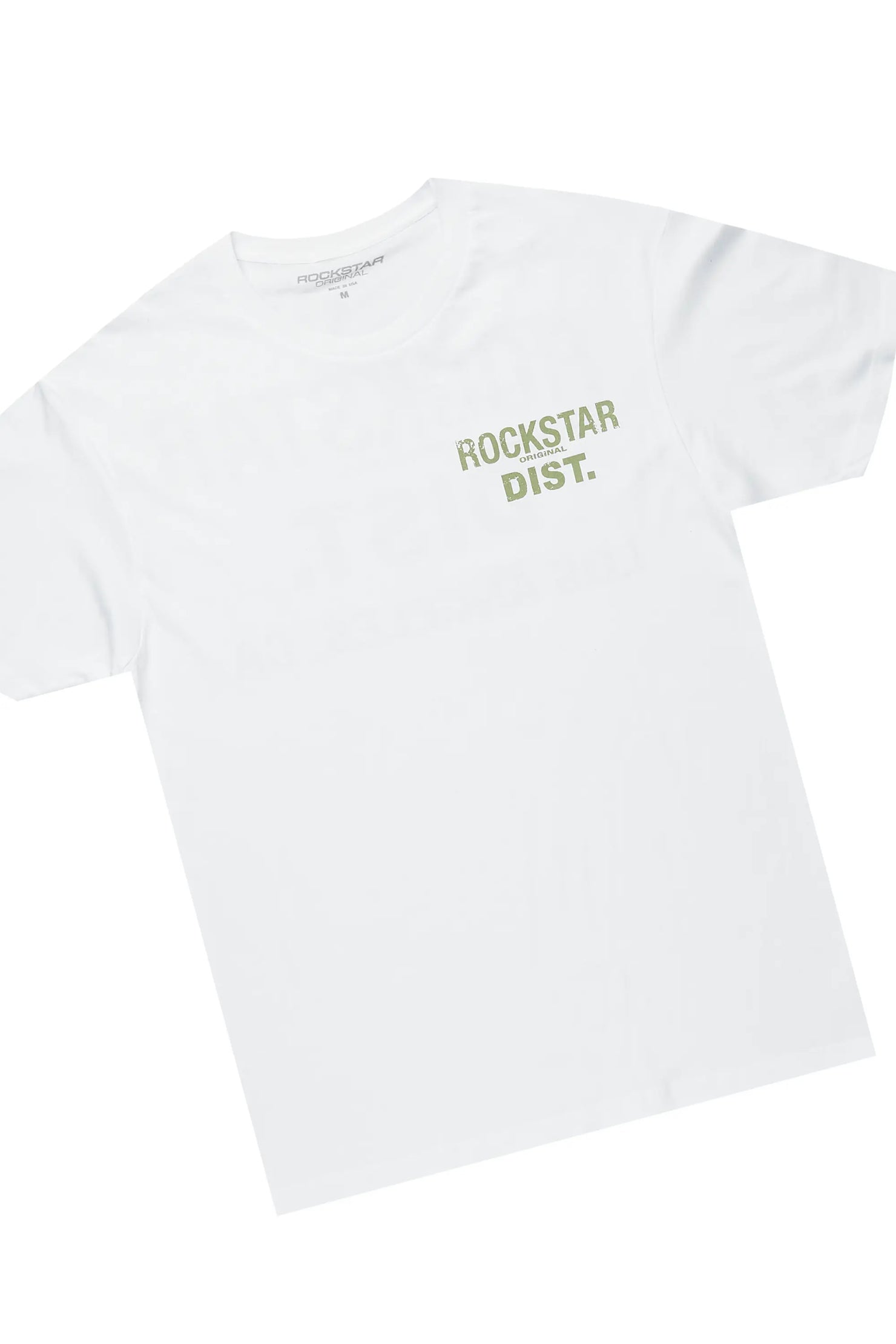 Lake White/Green T-Shirt & Denka Slim Jean Bundle