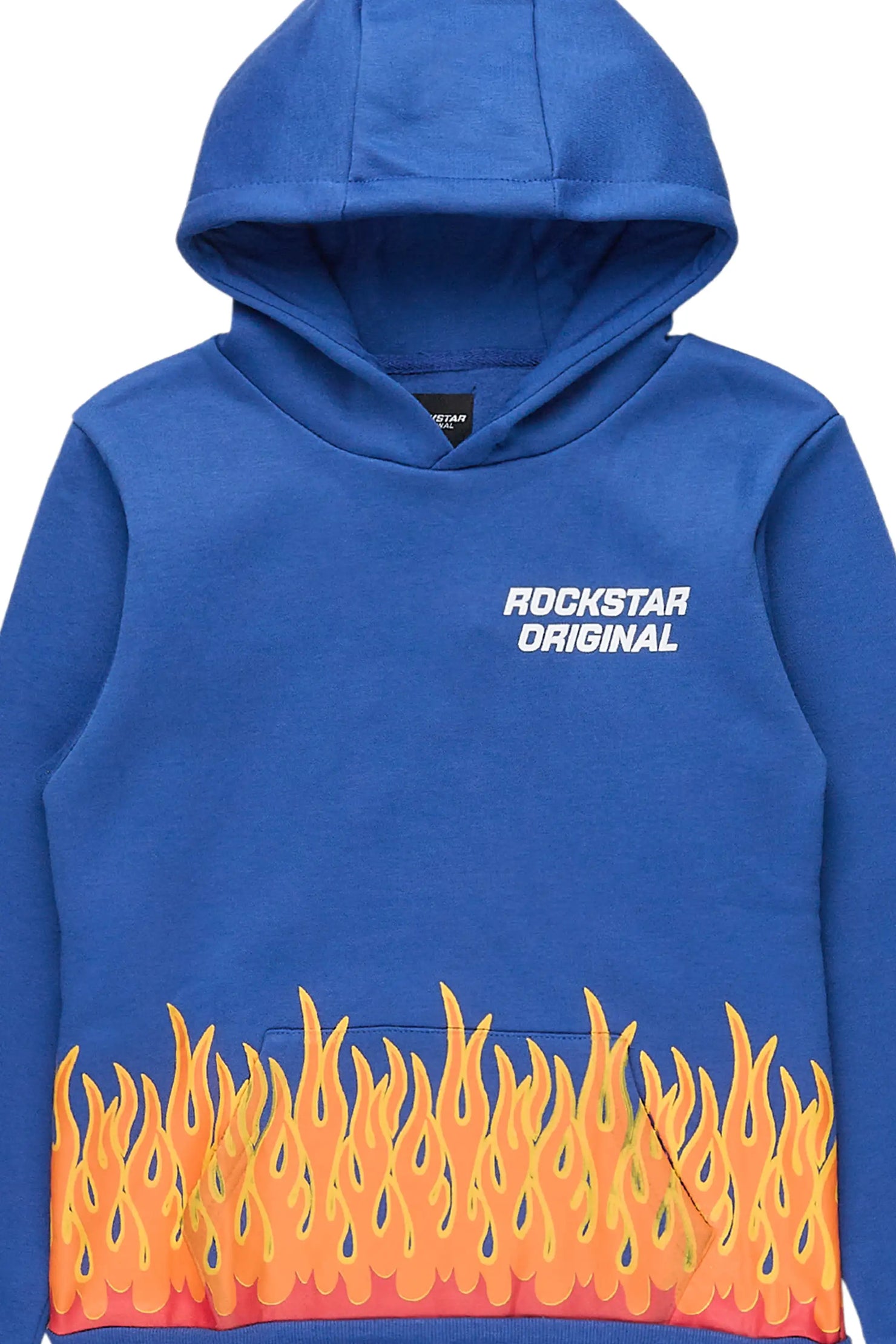 Boys Roeland Royal Blue Graphic Hoodie