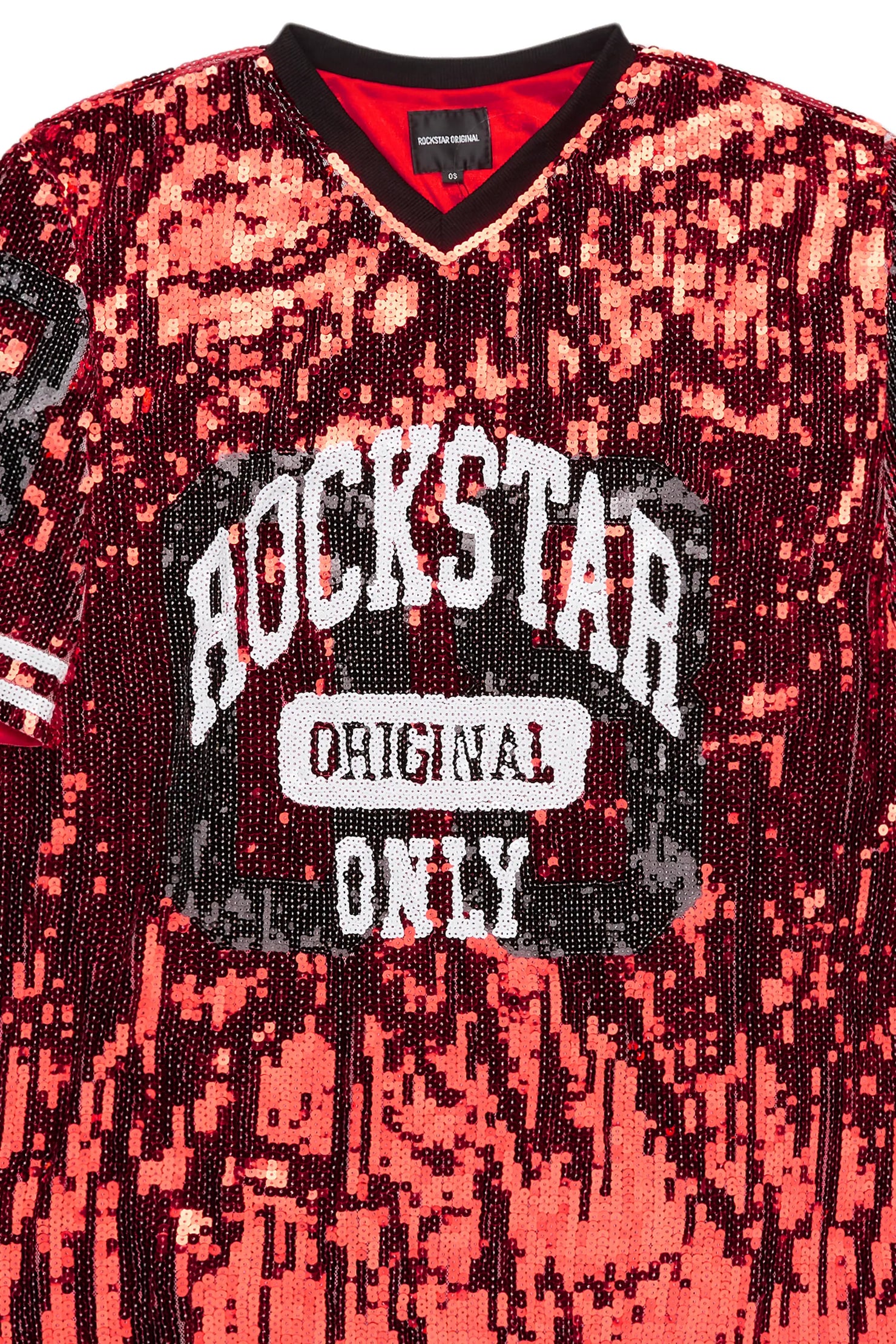 Touch Down Red Sequin Mini Dress