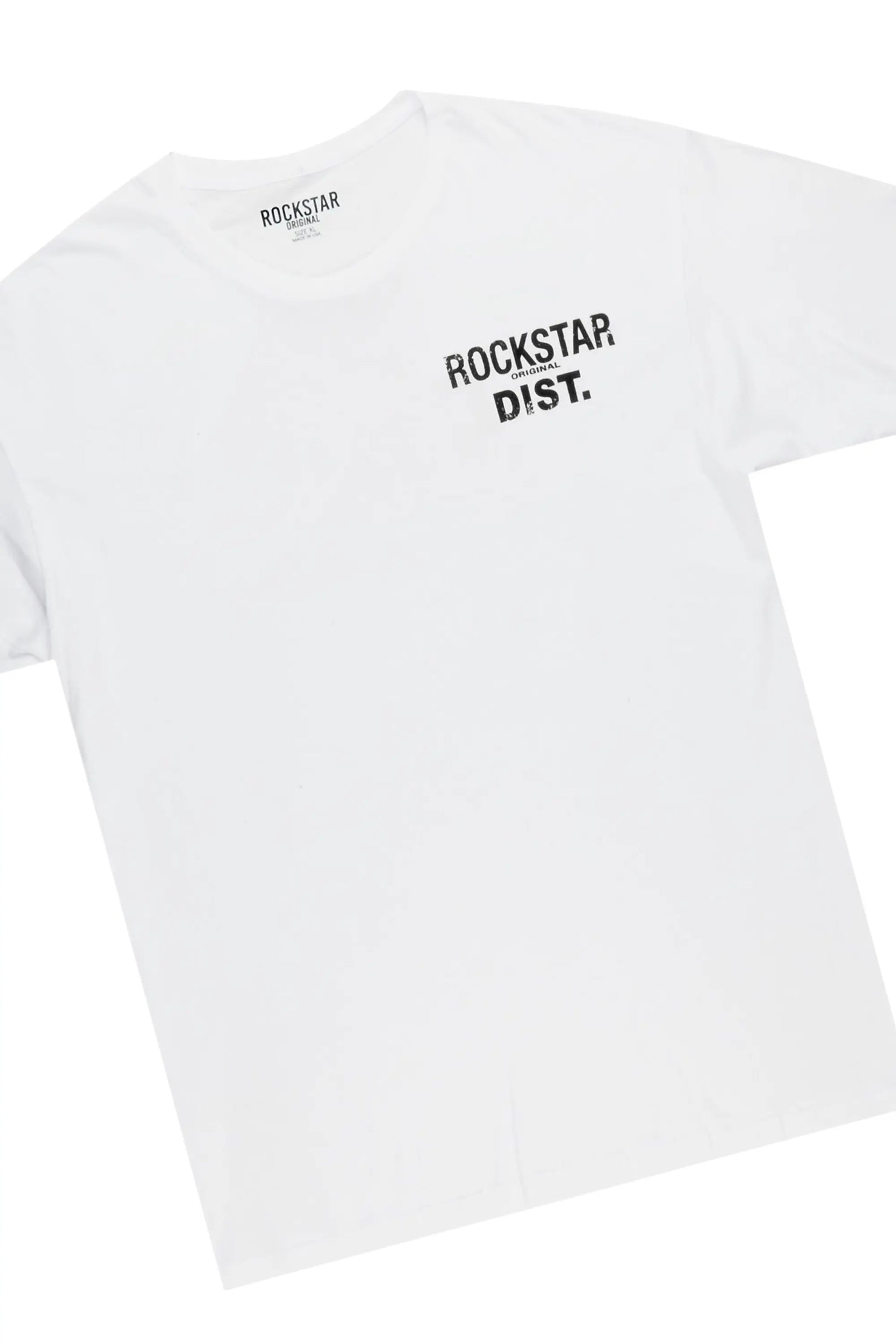 Arlo White/Black T-Shirt/Stacked Flare Track Set