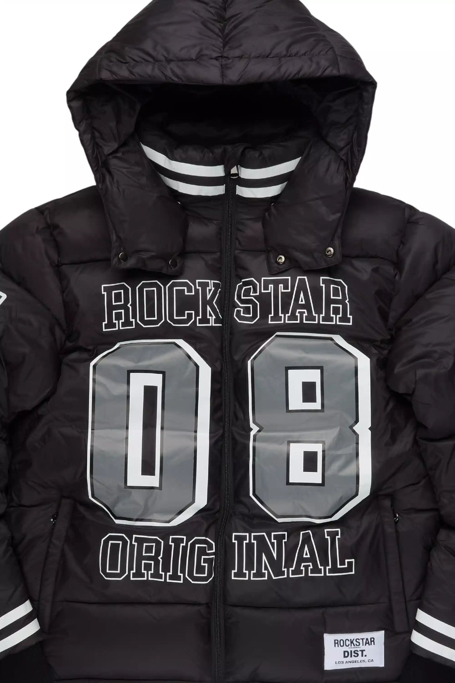 Yaco Black Puffer Jacket