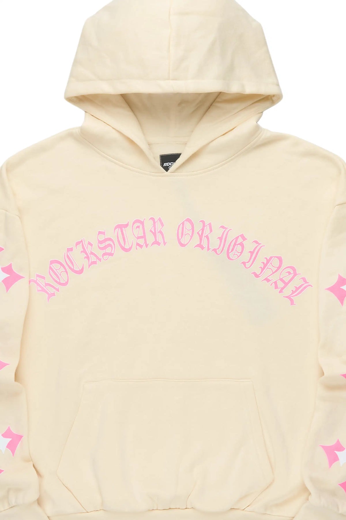 Kiyah Beige Oversized Hoodie