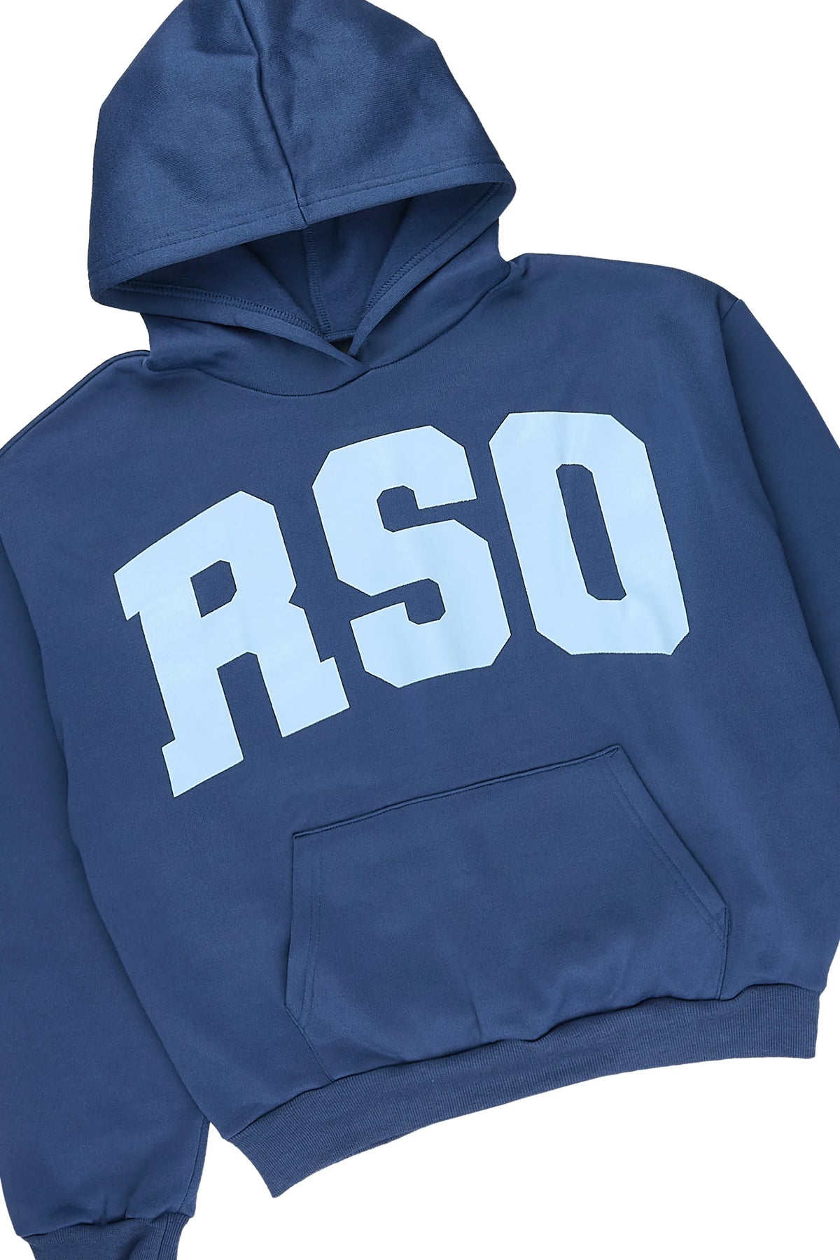 Boys Anvil Navy/Light Blue Hoodie Track Set
