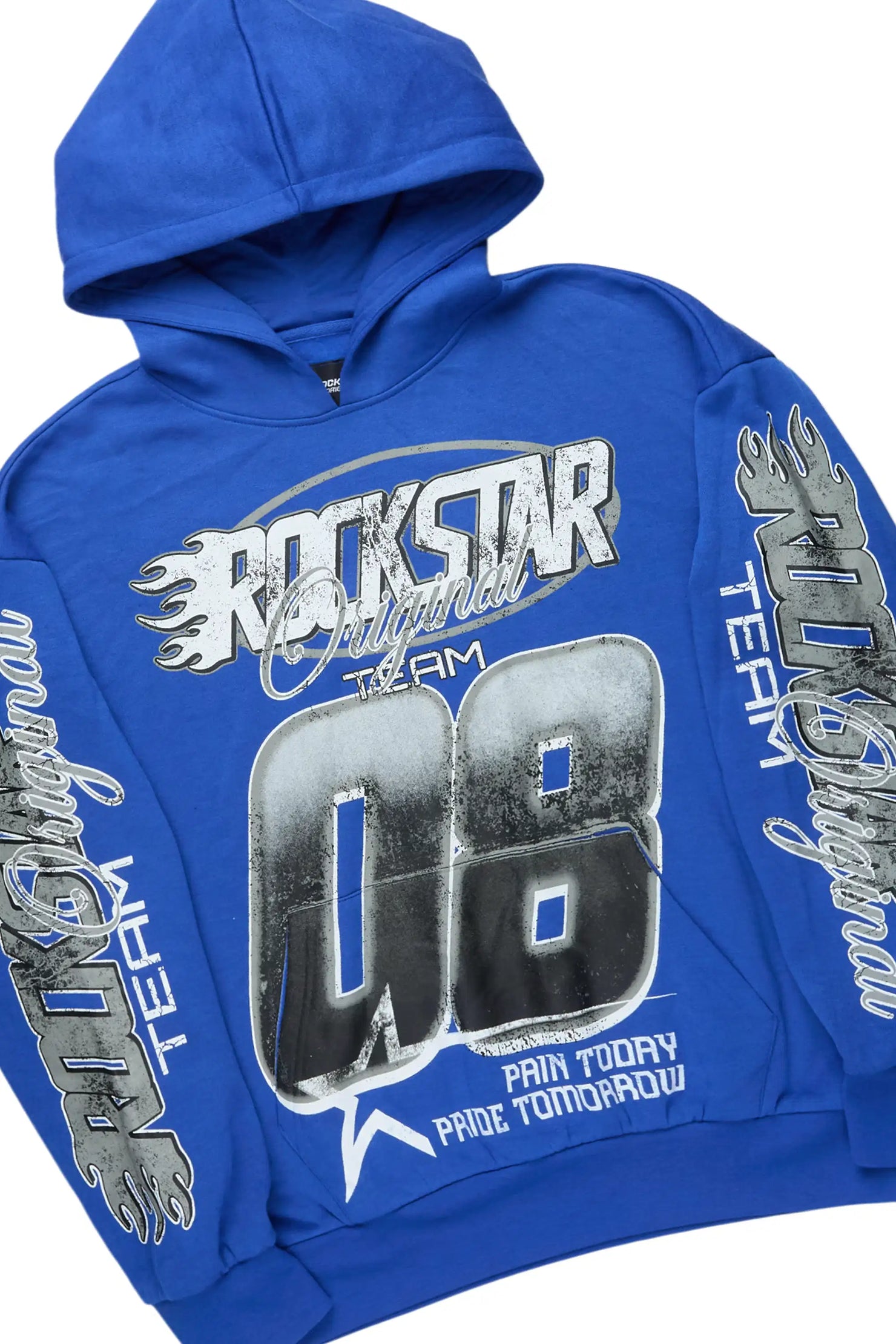 Flash Royal Hoodie/Baggy Pant Track Set