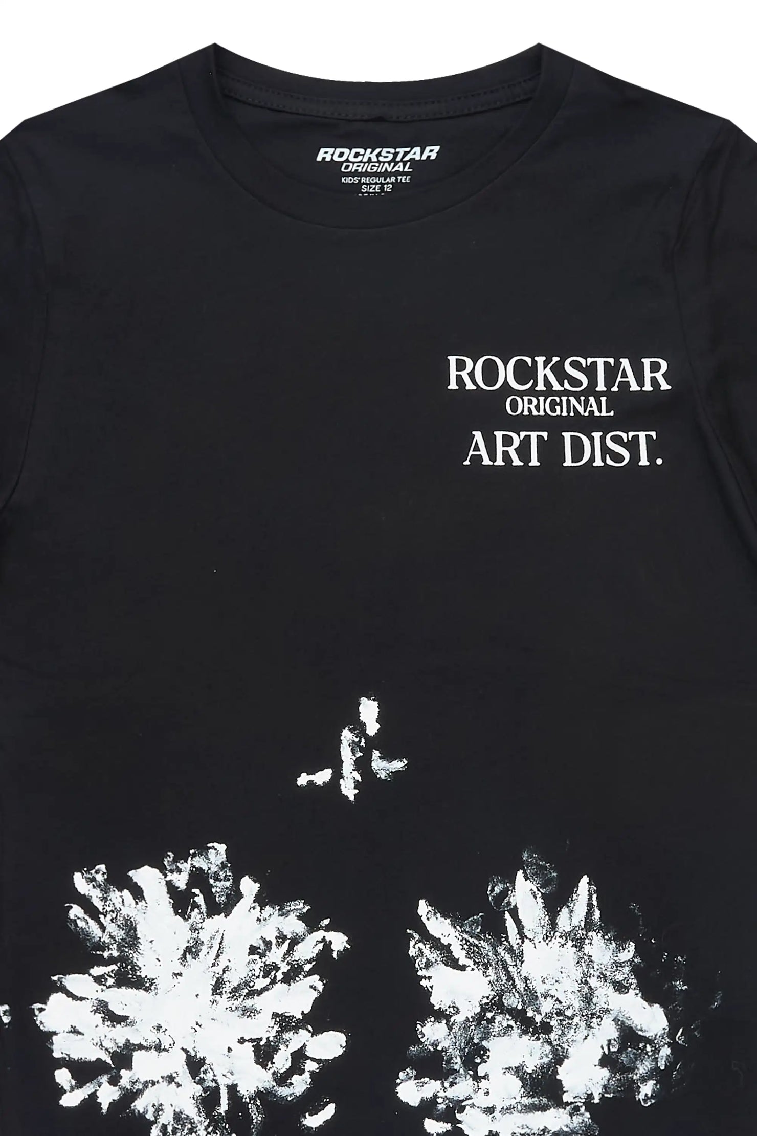 Boys Filip Black Graphic T-Shirt