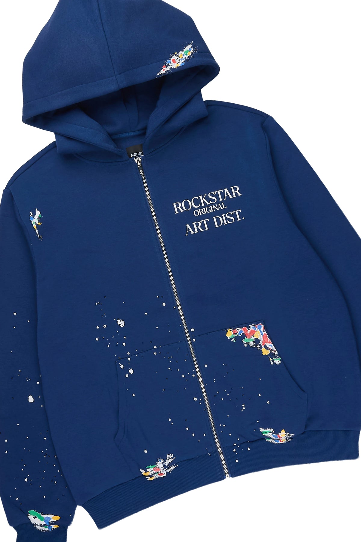 Art Dist Navy Zip Up Hoodie/Stacked Track Set
