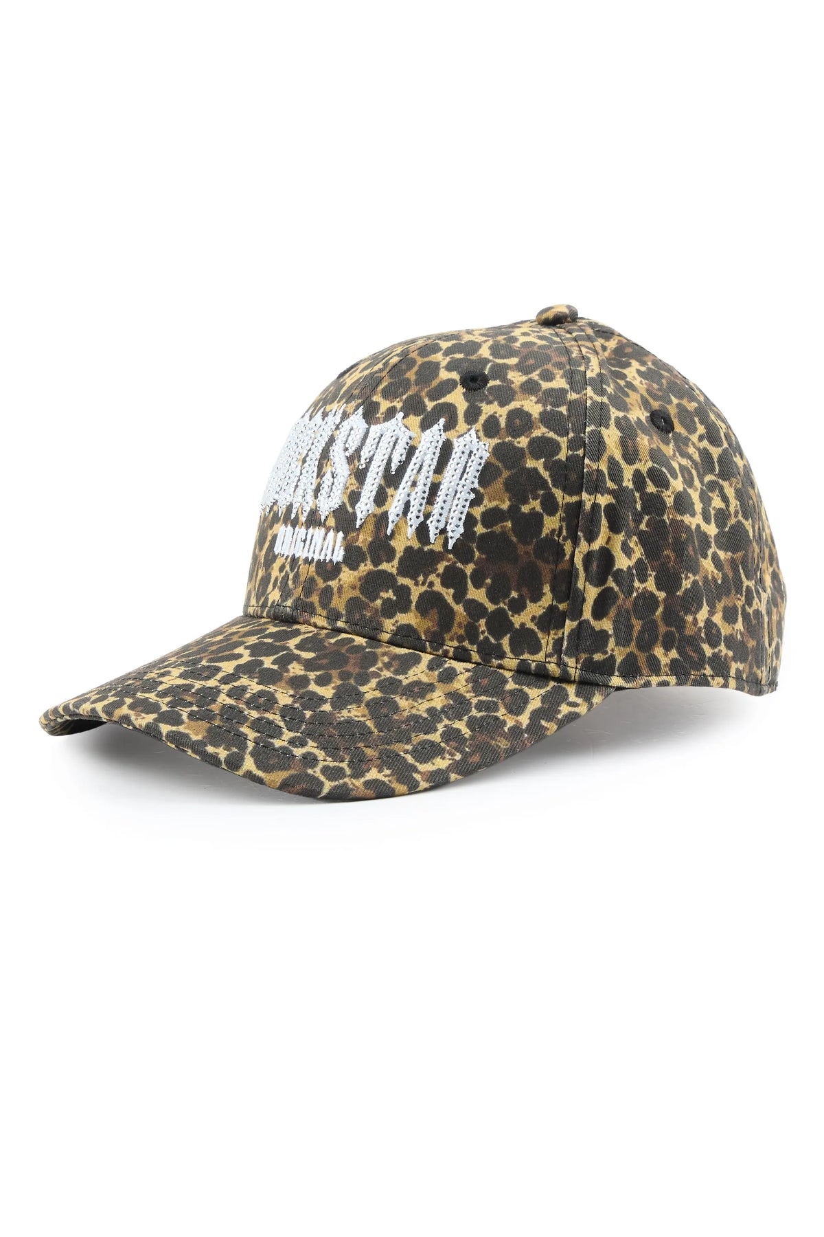 Tabrishia Cheetah Rhinestone Trucker Hat