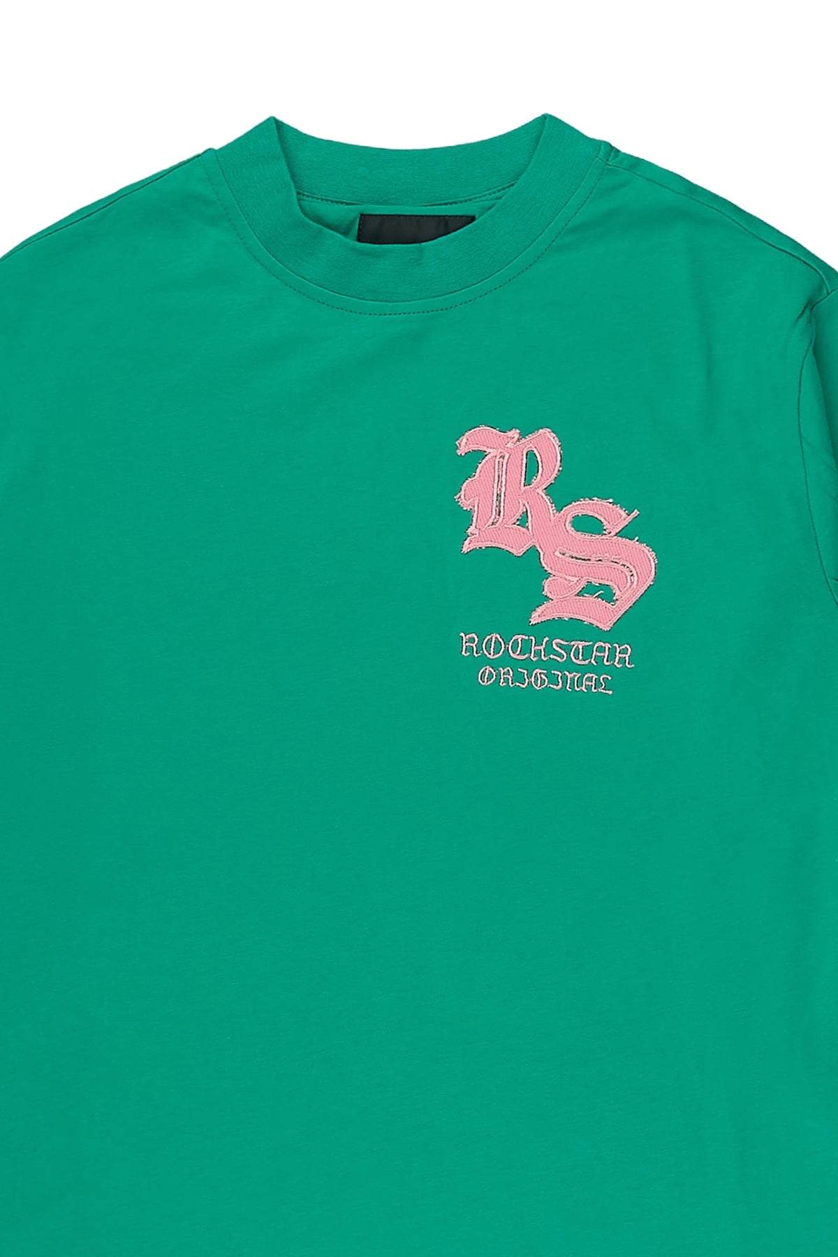Girls Shironda Green/Pink Long Sleeve Graphic T-Shirt