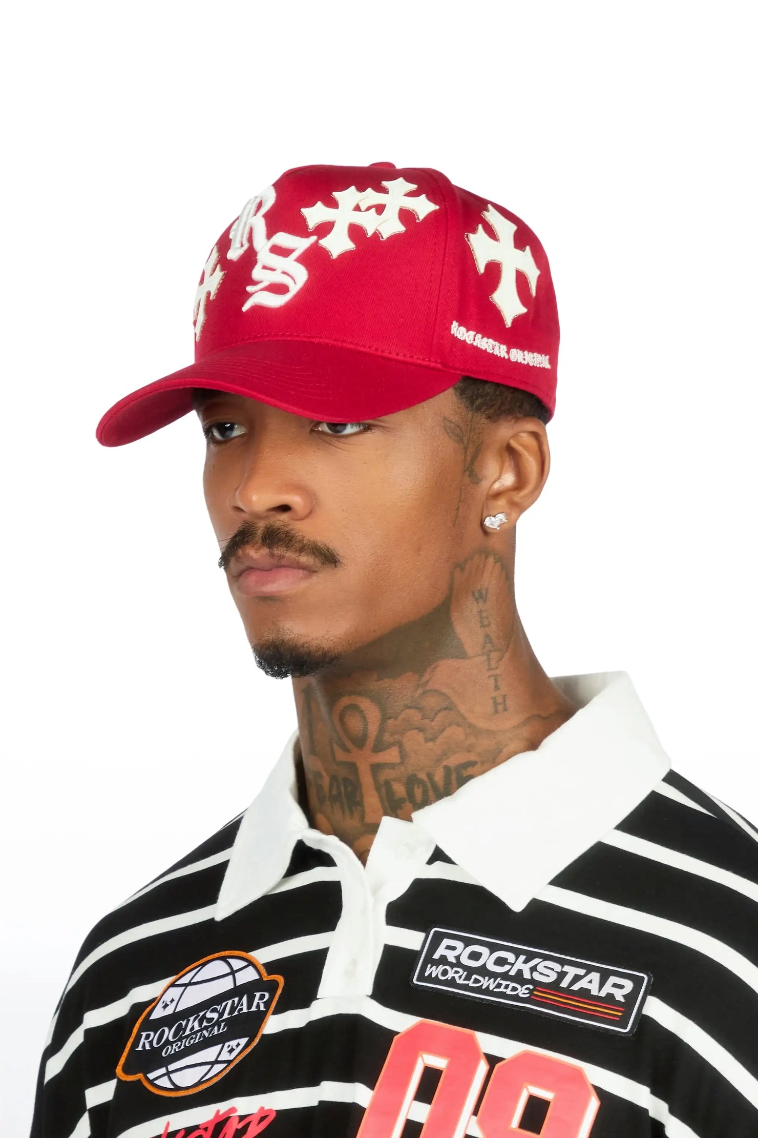 Manrique Red Trucker Hat
