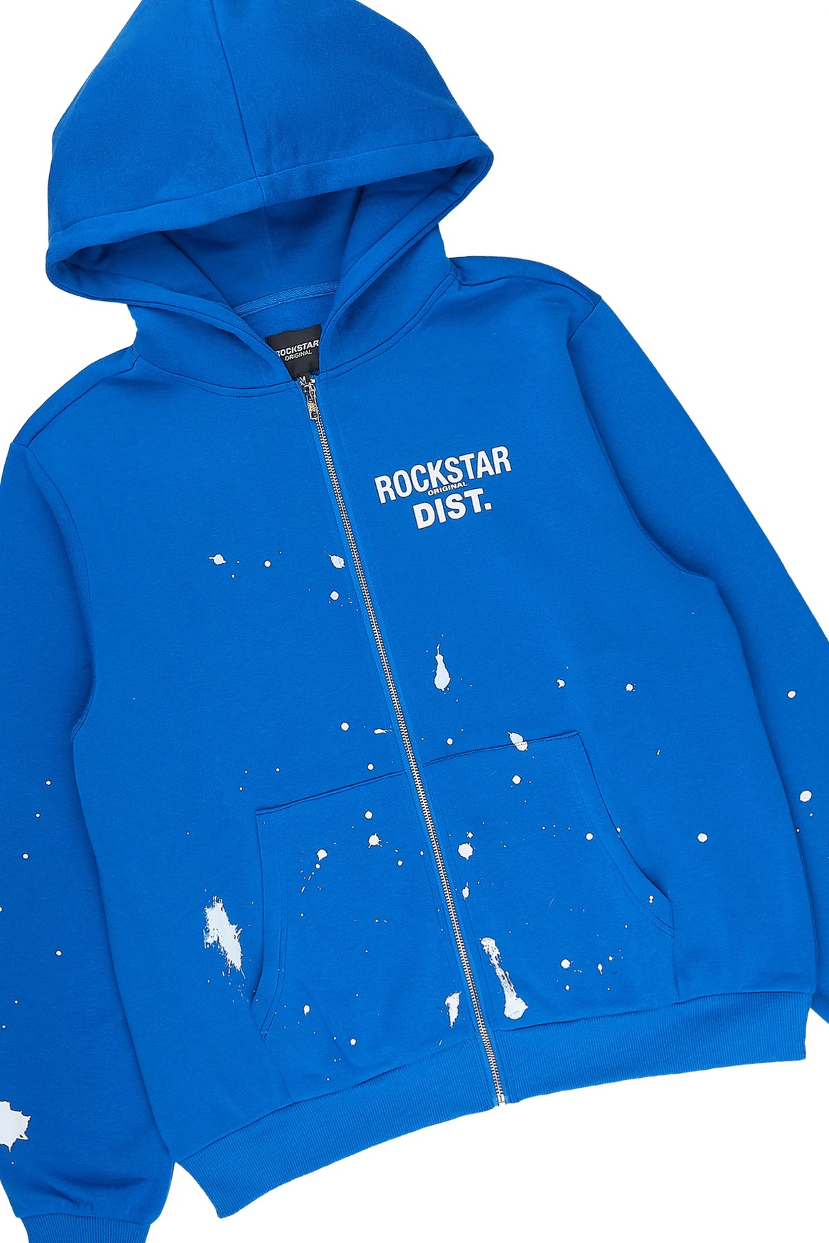 Zip Up Royal Raffer Hoodie/Stacked Track Set