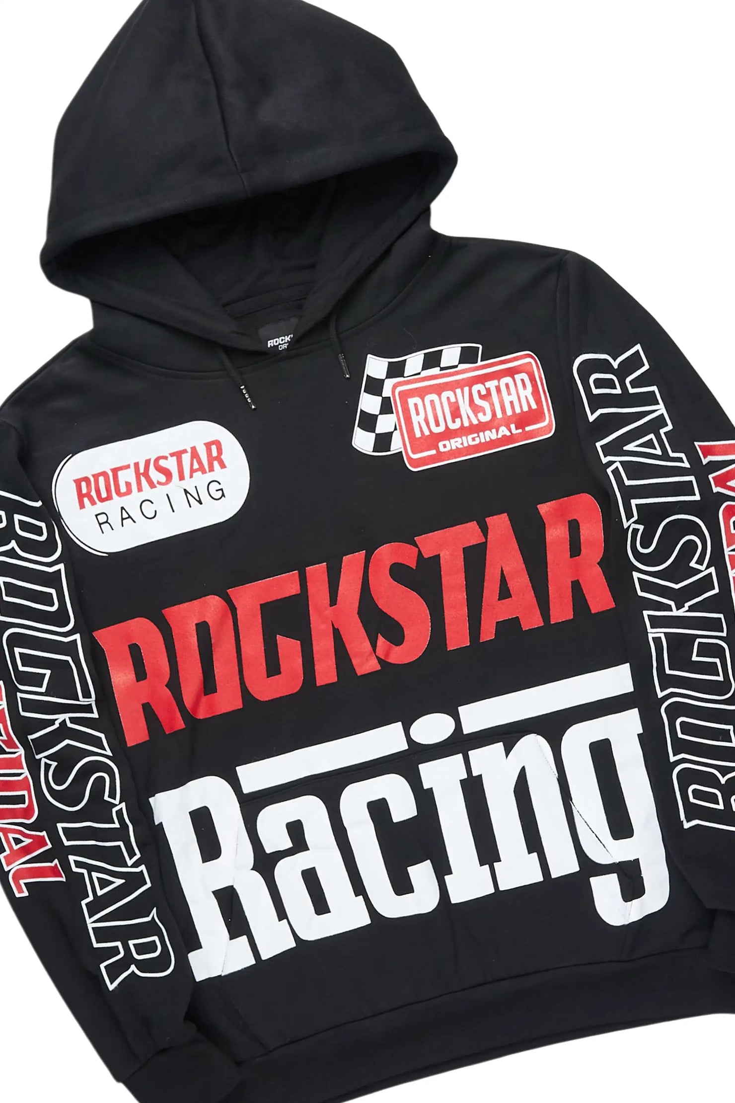 Spiller Black Hoodie/Stacked Flare Track Set
