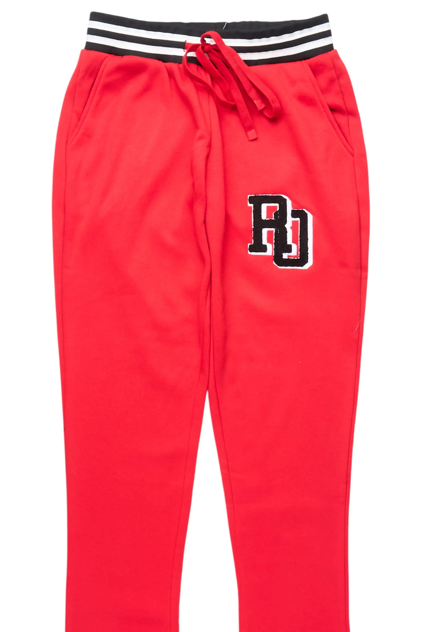Esmeralda Red Super Stacked Track Pant