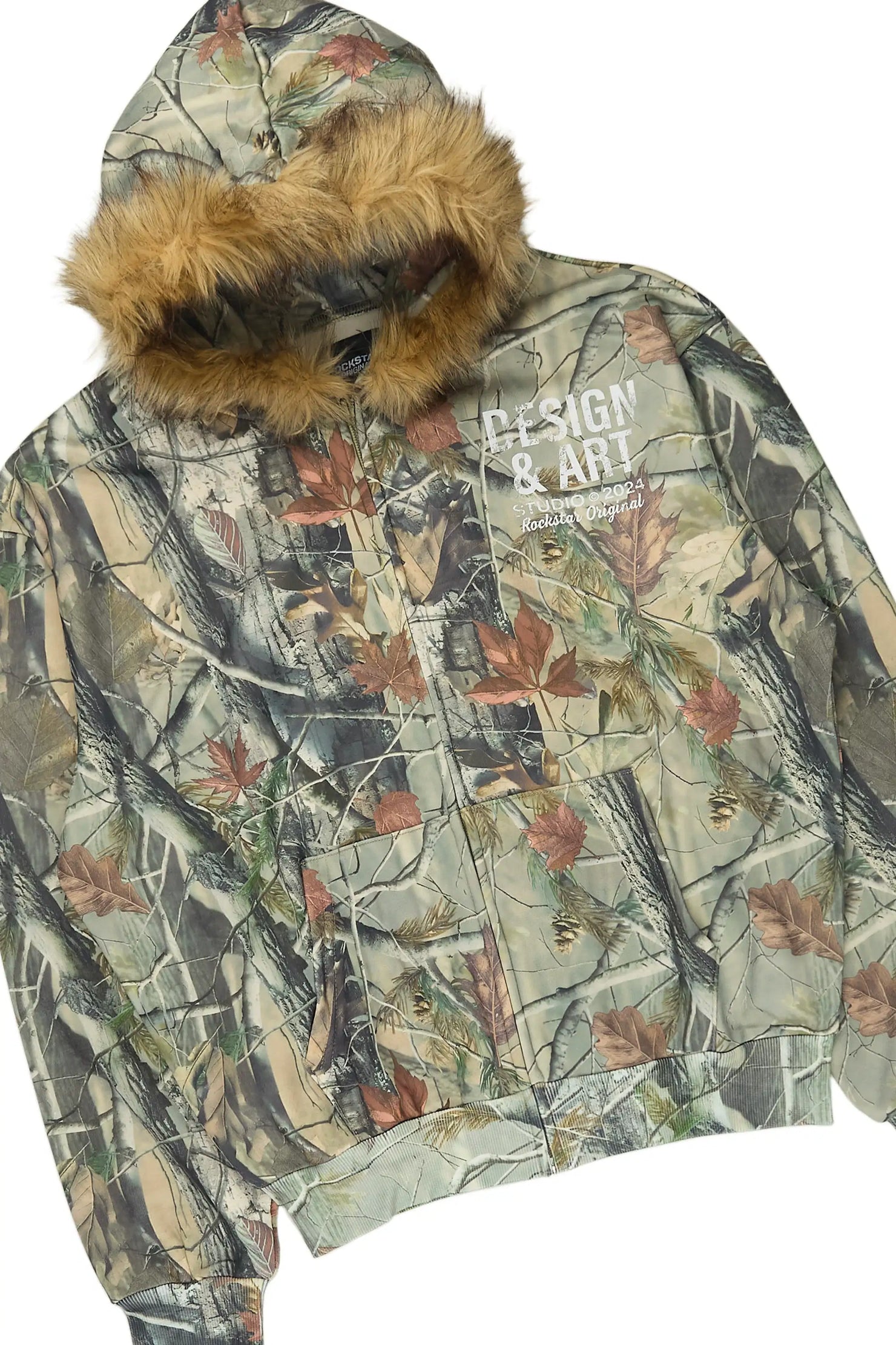 Boys Sid Tree Camo Jort Set