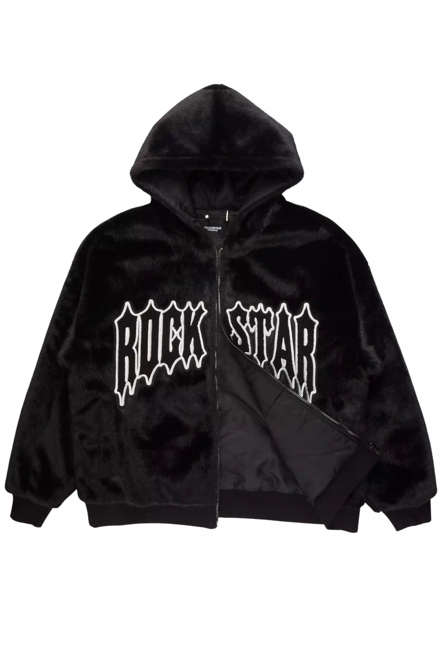 Iceevil Black Fur Jacket