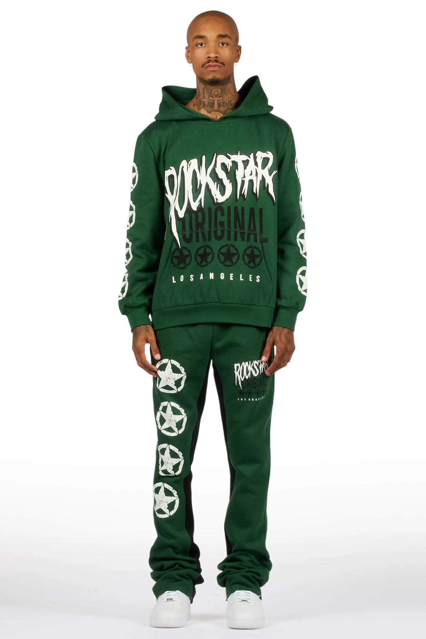 Wizzurd Green Stacked Track Set