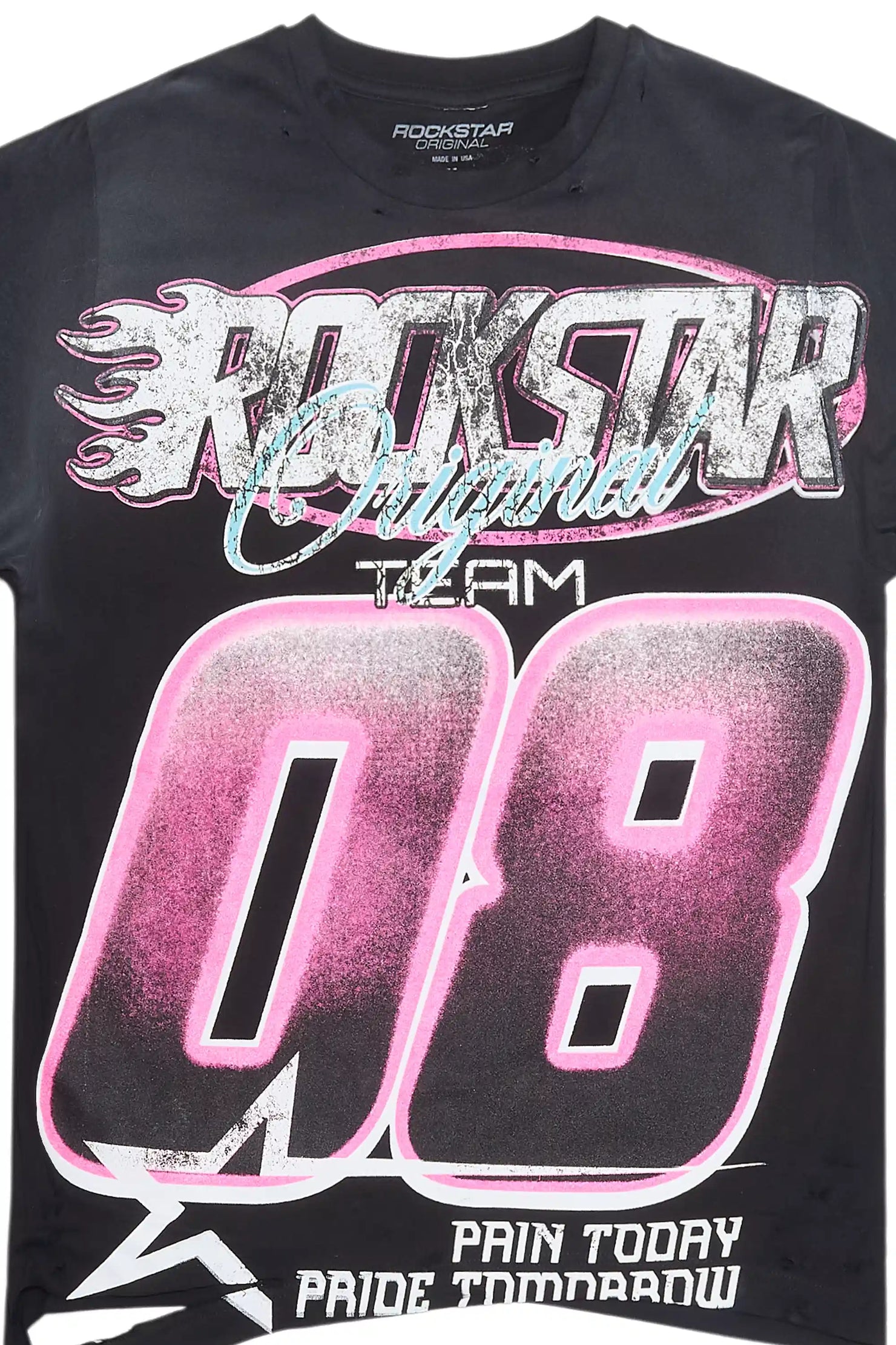 Ryker Black Graphic T-Shirt