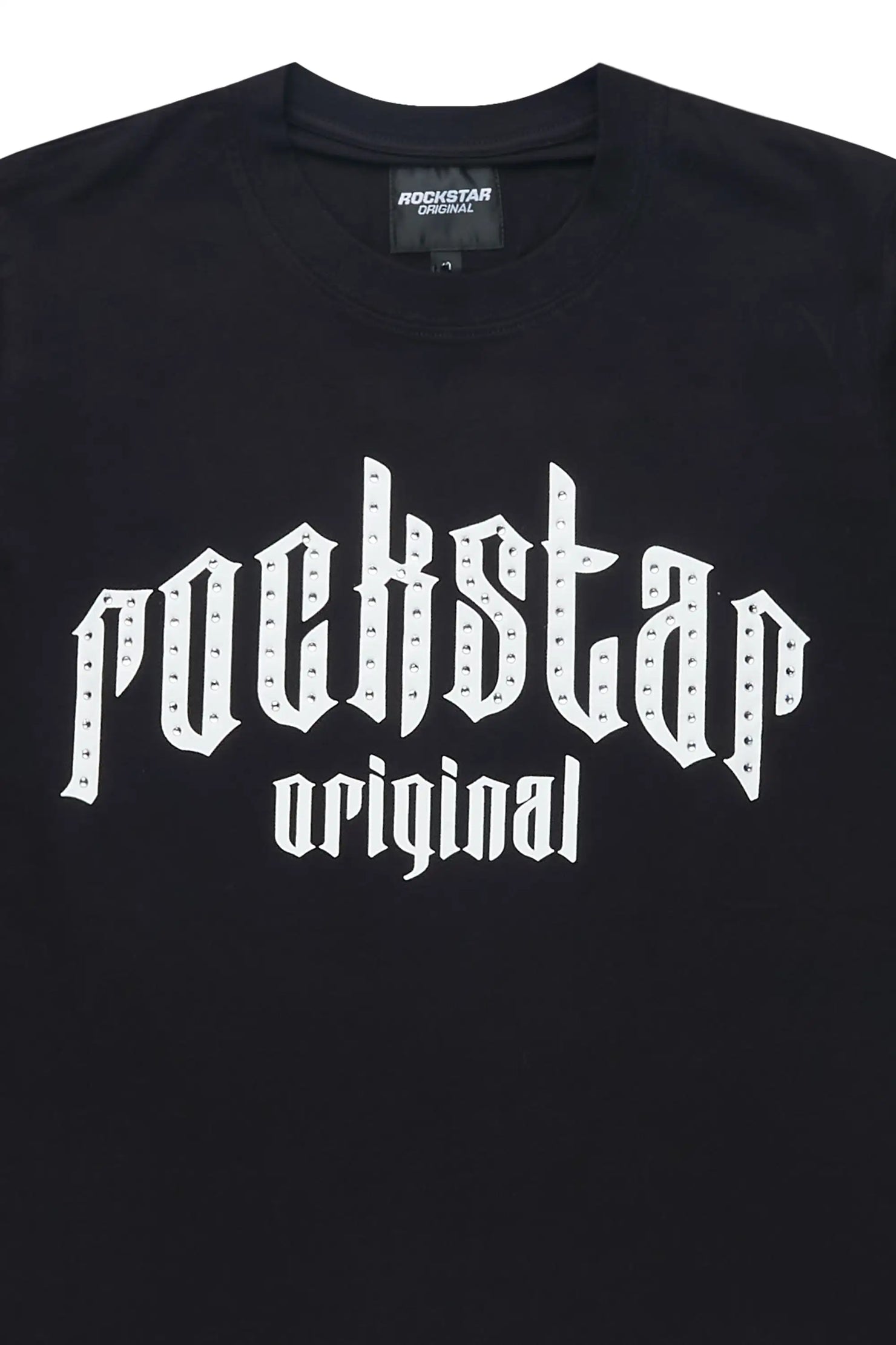 Boys Sherriso Black Rhinestone T-Shirt
