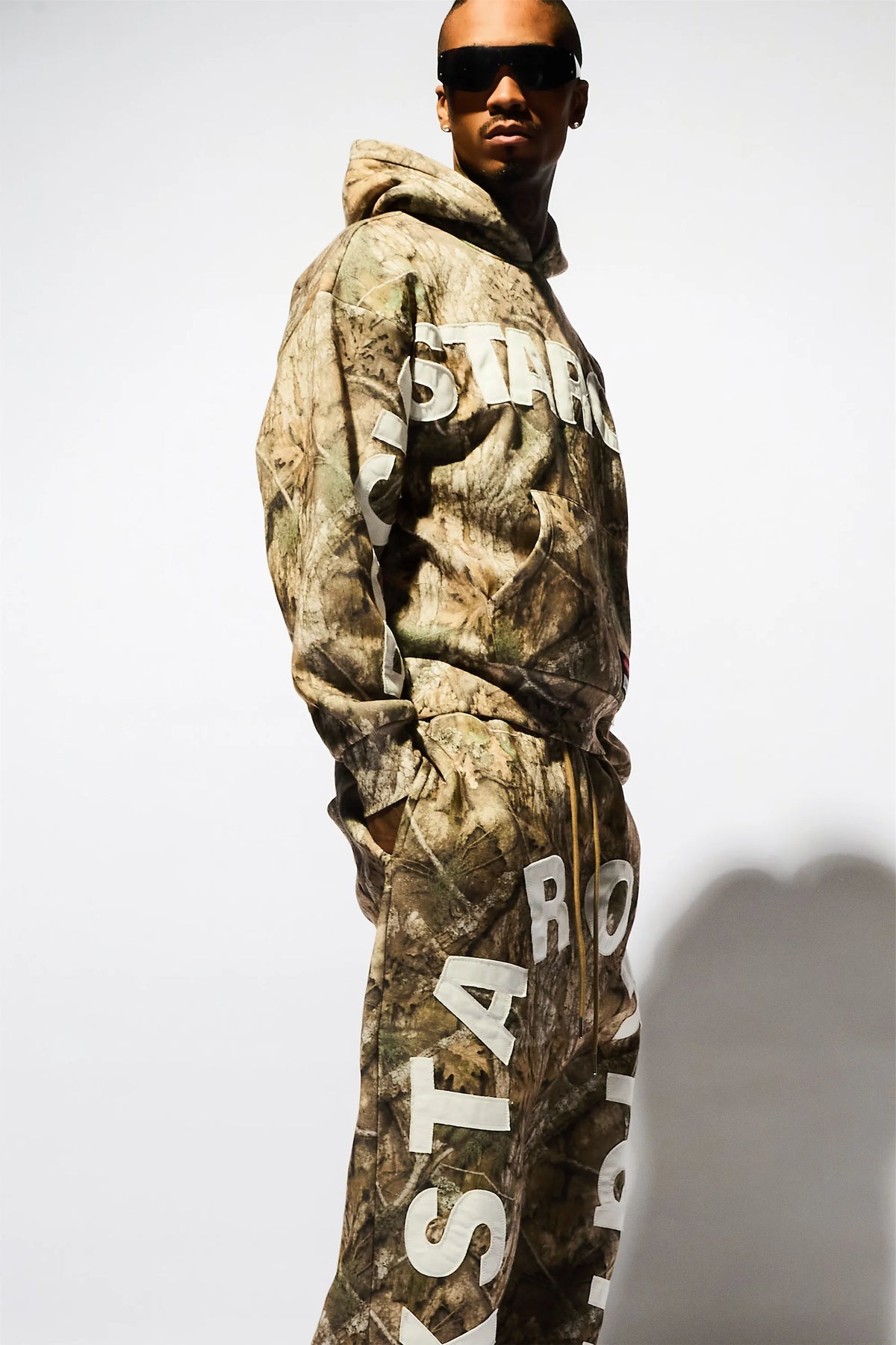 Kirin Tree Camo Hoodie/Baggy Pant Track Set