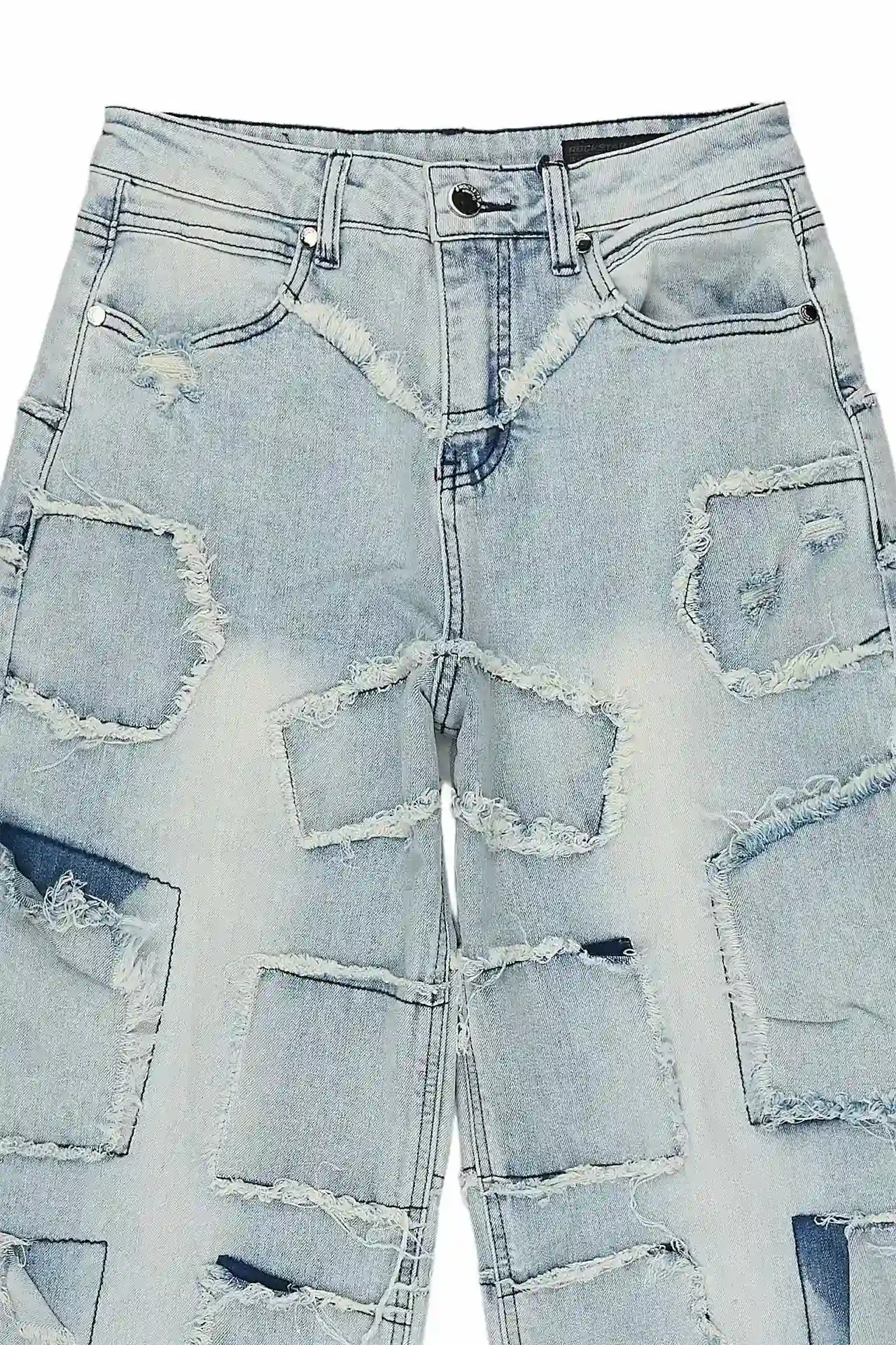 Boys Jacomus Blue Denim Jort