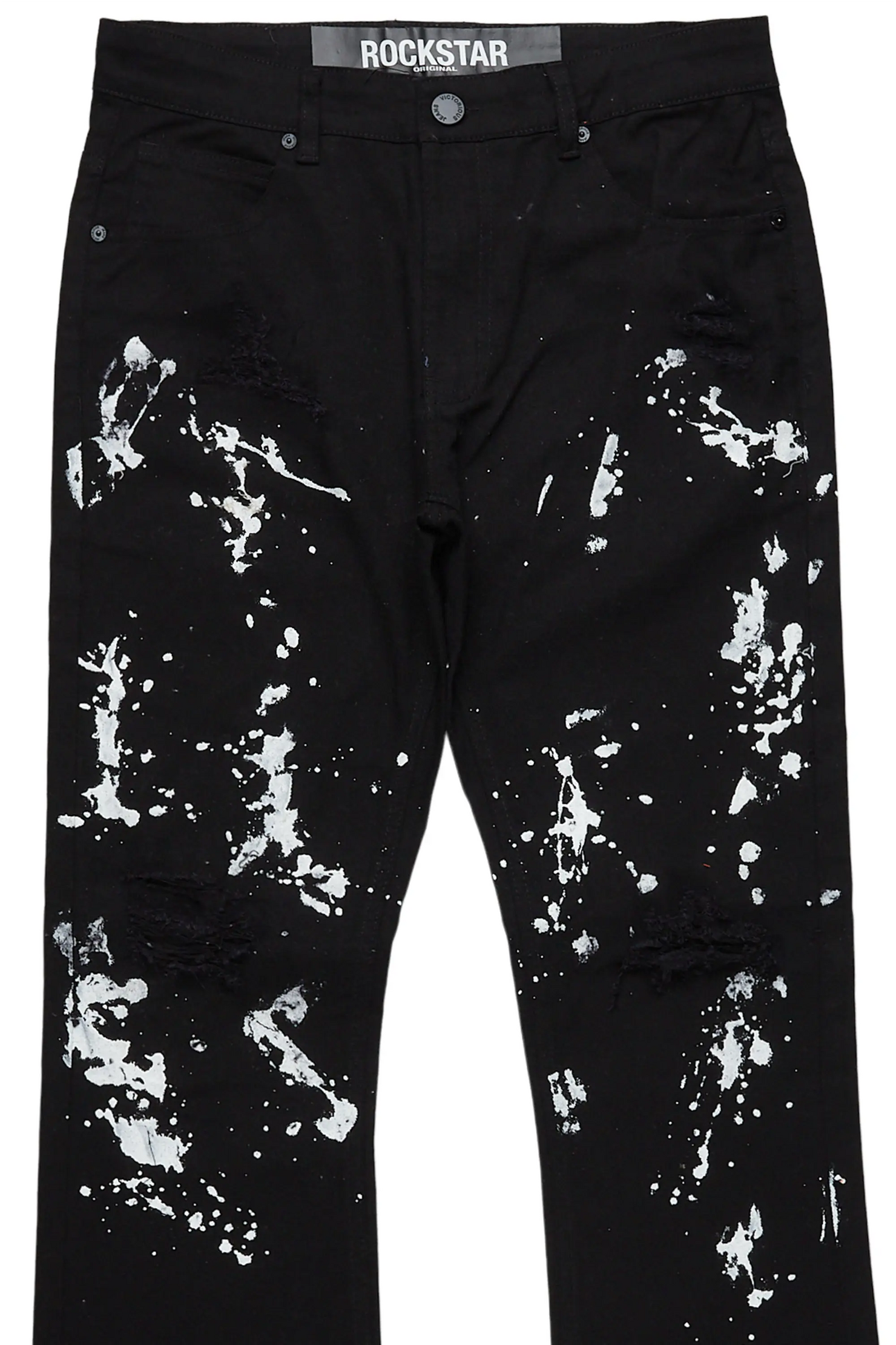 Salus Black Bootcut Painter Jean