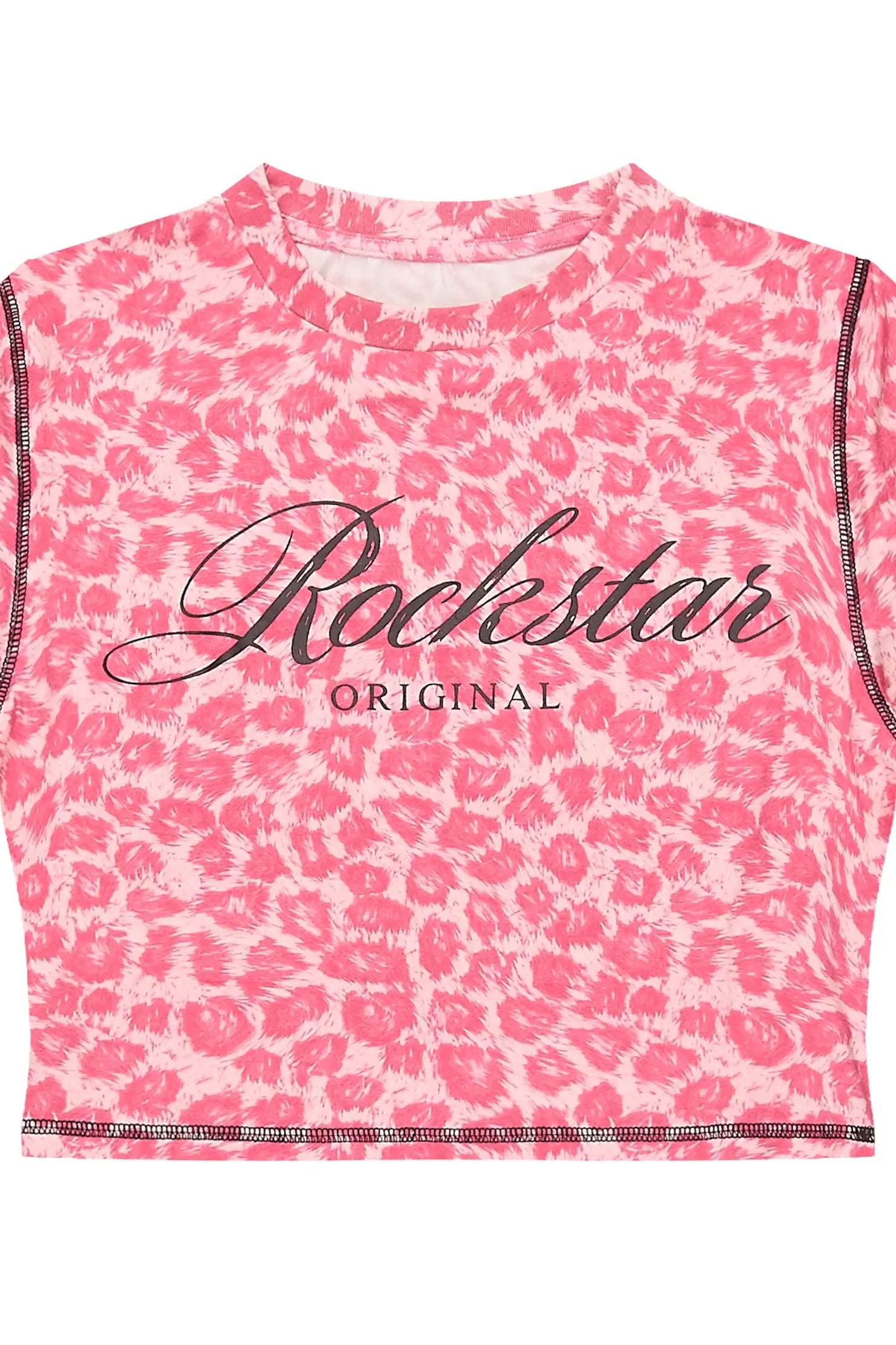 Sharae Pink Cheetah Baby Tee Shirt