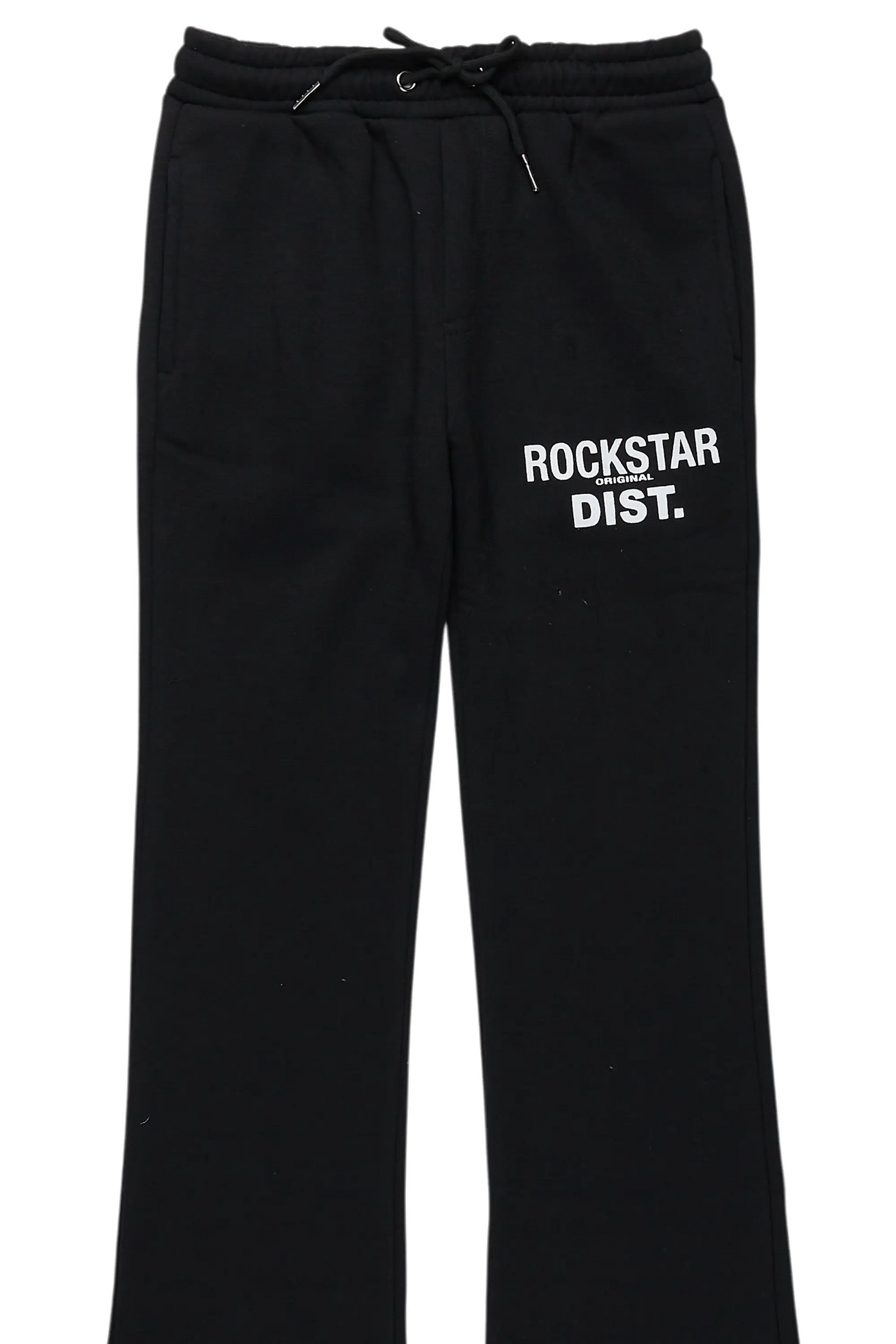 Boys Alpine Black Stacked Trackpant