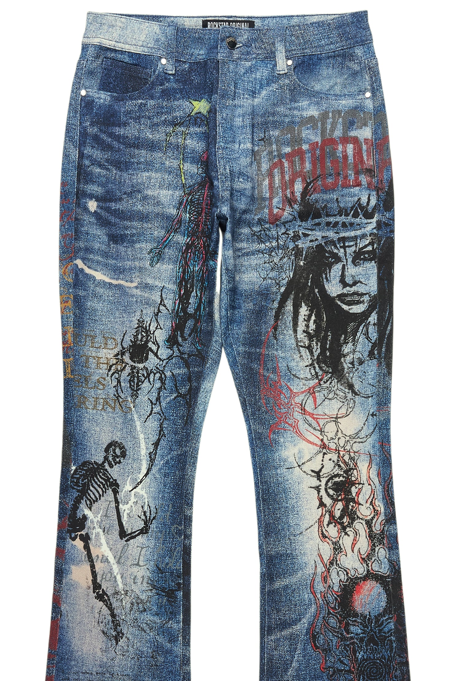 Blaytex Blue Stacked Flare Jean