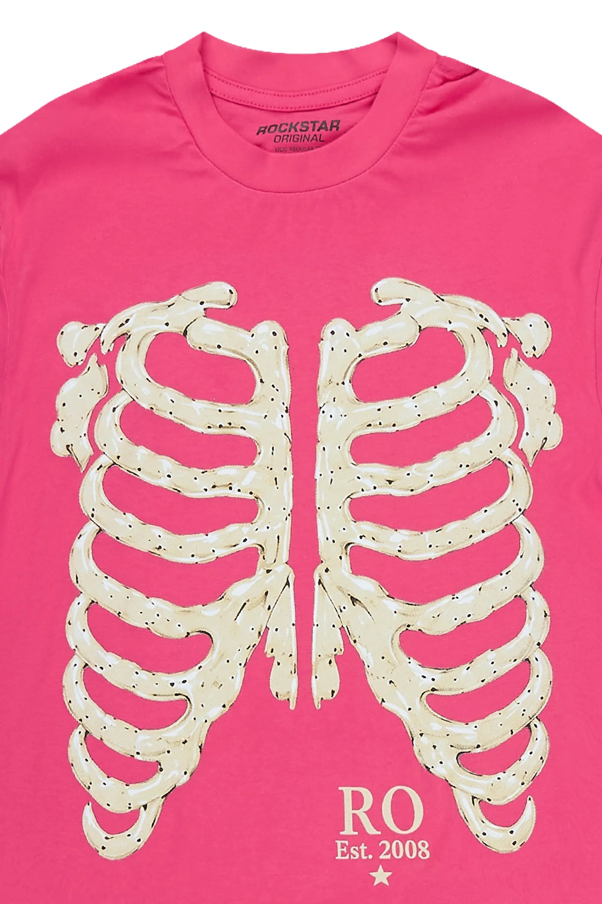 Girls Vermy Fuchsia Grapchic T-Shirt