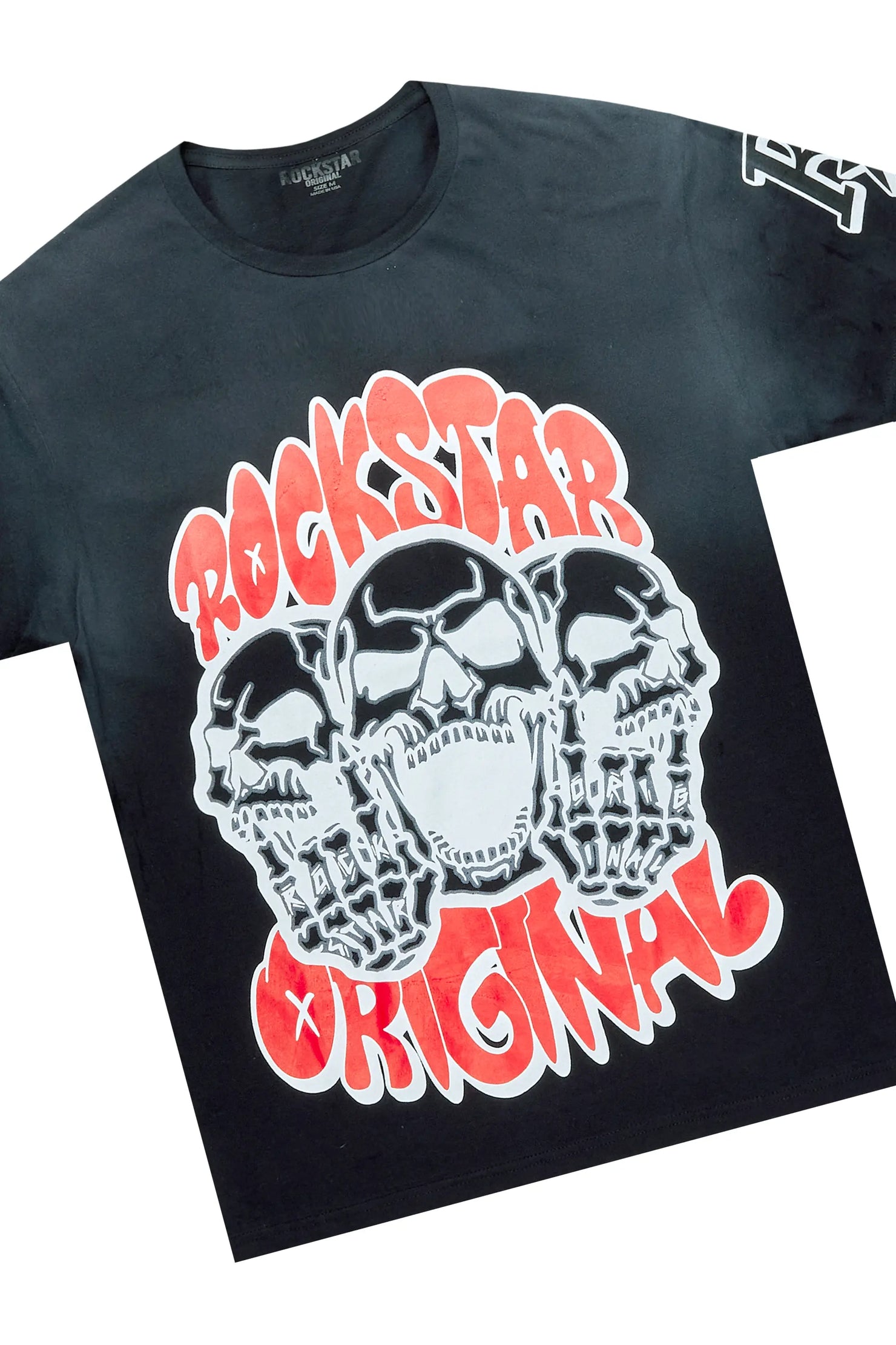 Rune Black T-Shirt/Stacked Flare Track Set