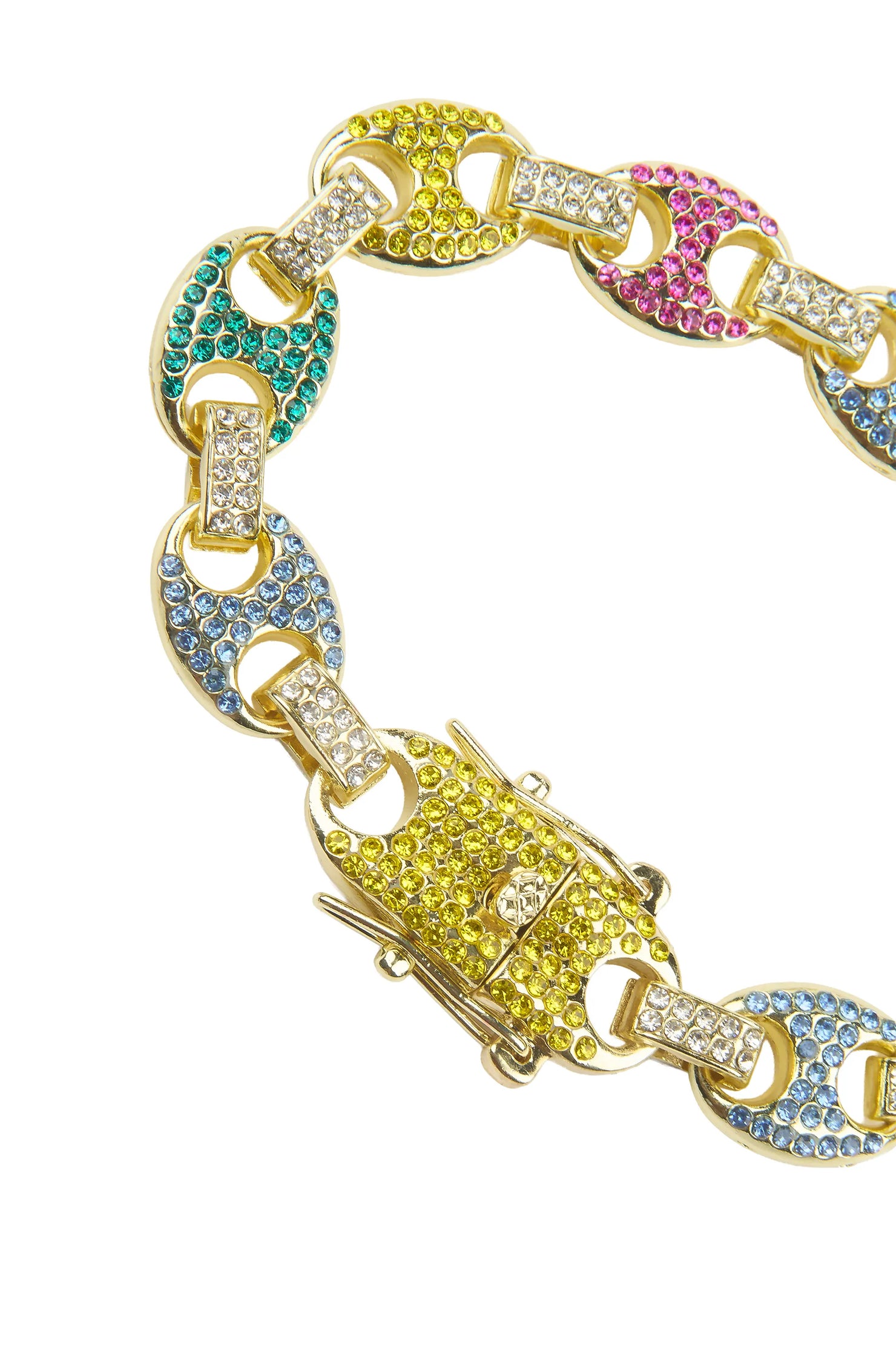 Fiore Gold Chain Bracelet