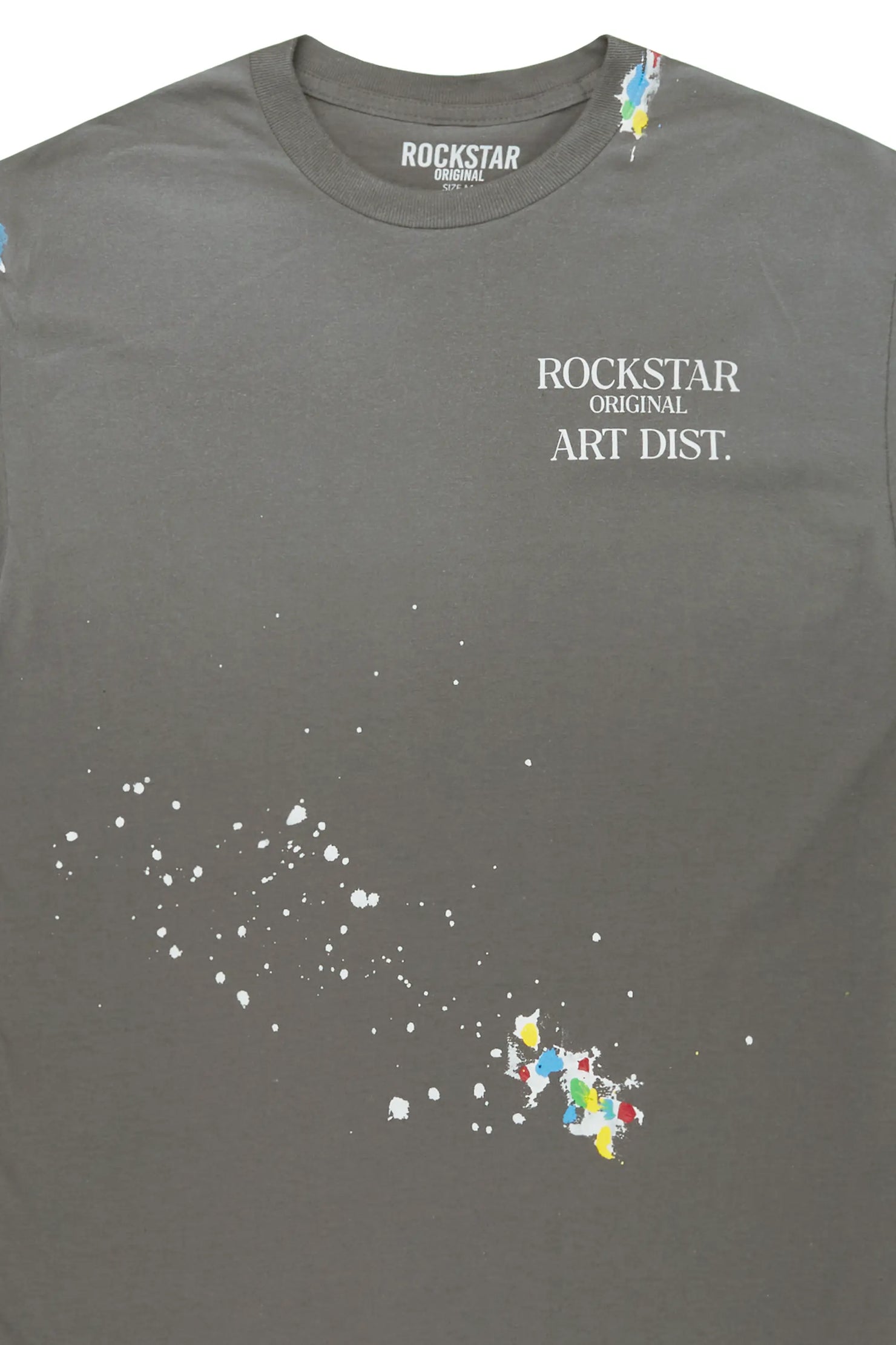 Palmer Vintage Grey Graphic T-Shirt