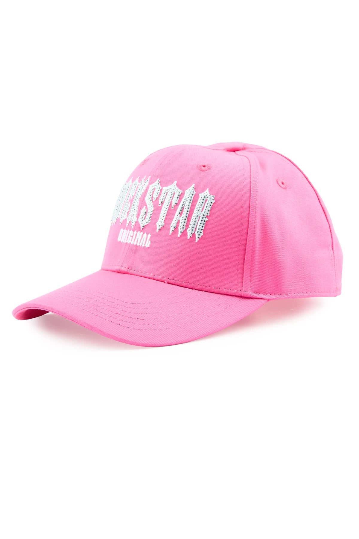 Tabrishia Pink Rhinestone Trucker Hat