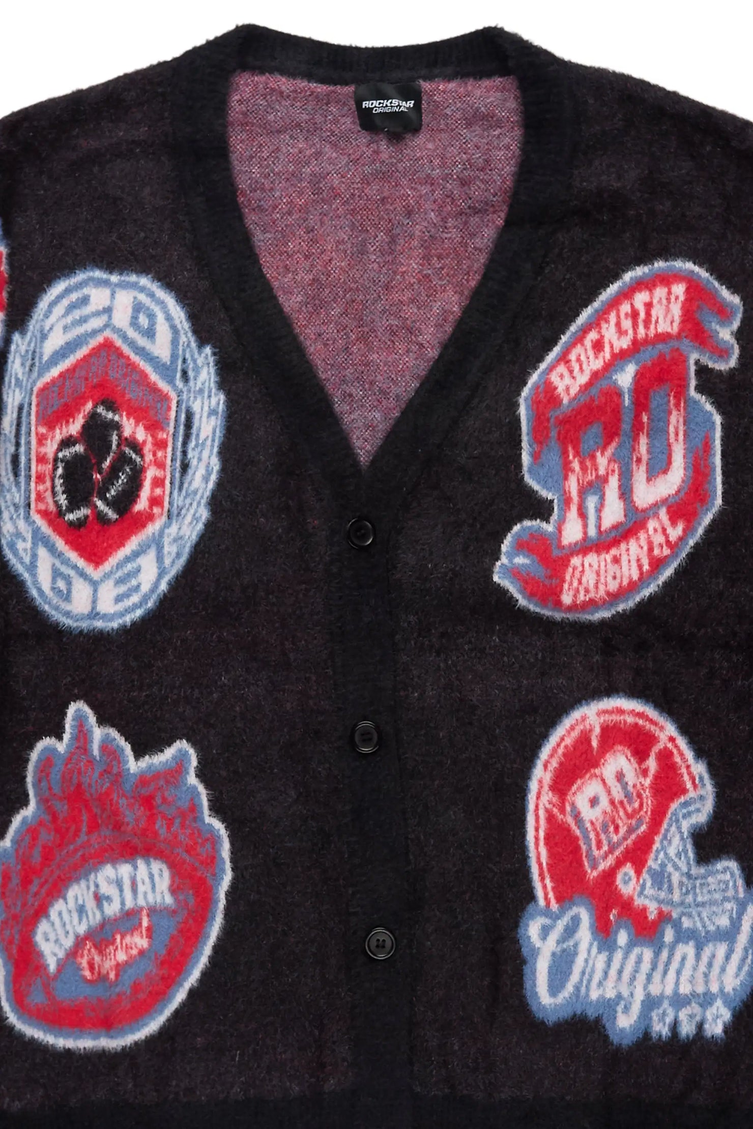 RSO Uni Black Knit Sweater