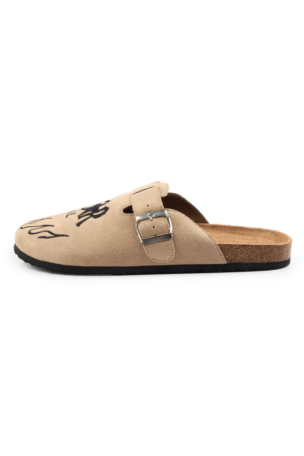 Girls Firewalk Beige Suede Mule