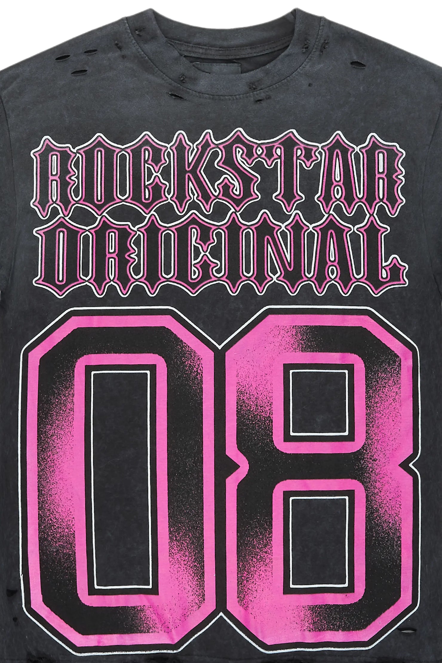 Alim Vintage Black Oversized Graphic T-Shirt