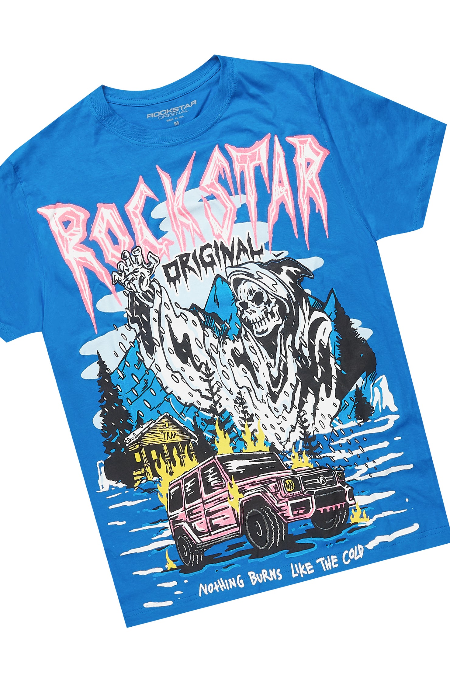 Kip Royal T-Shirt/Denim Short Set