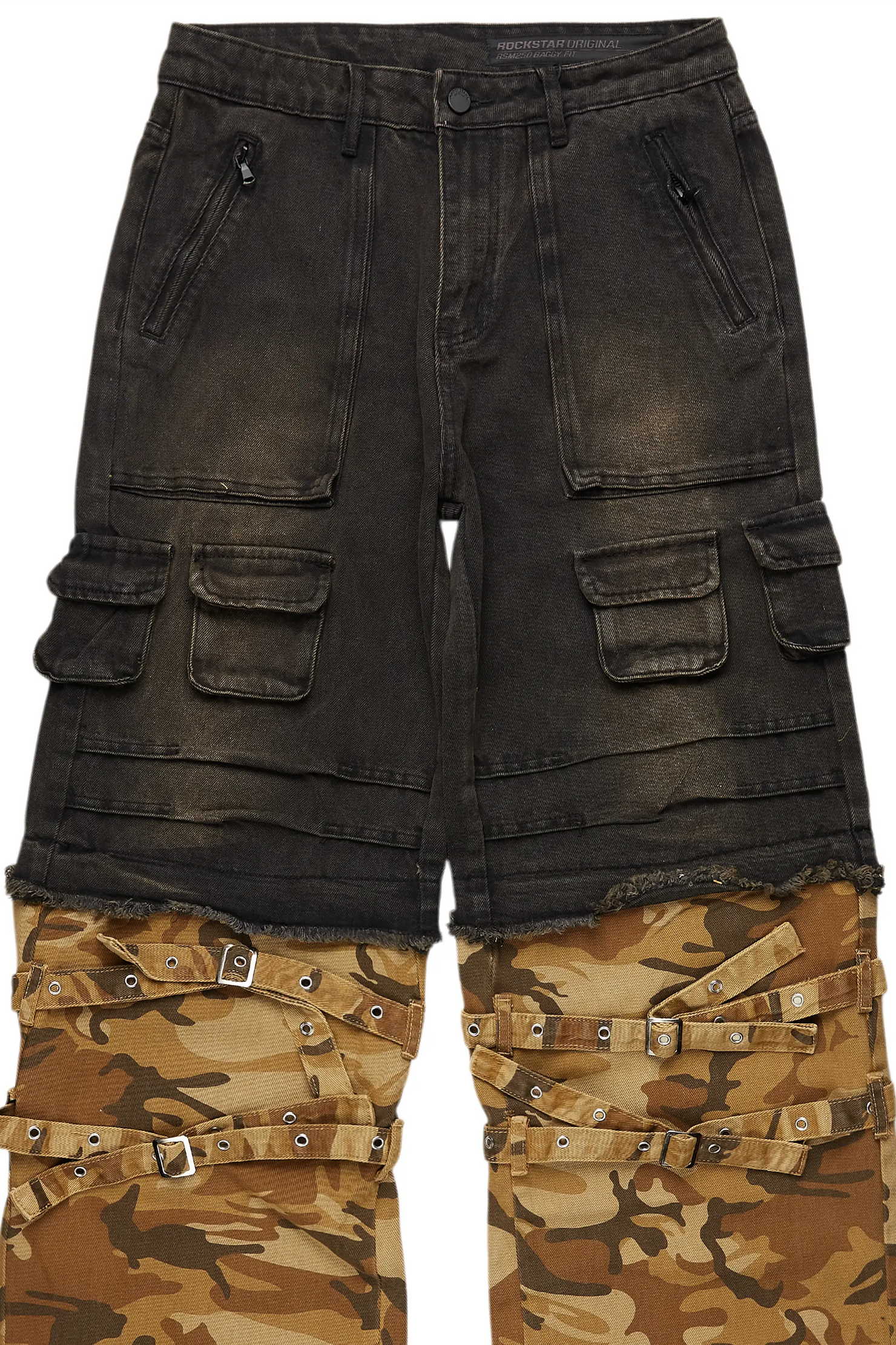 Exxus Dark Grey Baggy Fit Jean