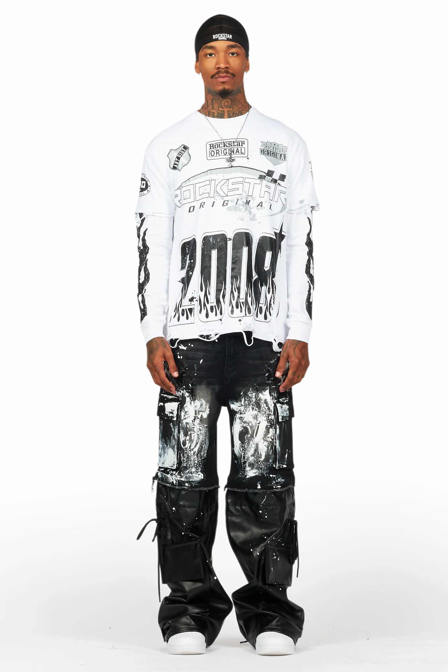Bade Black Painter Baggy Jean