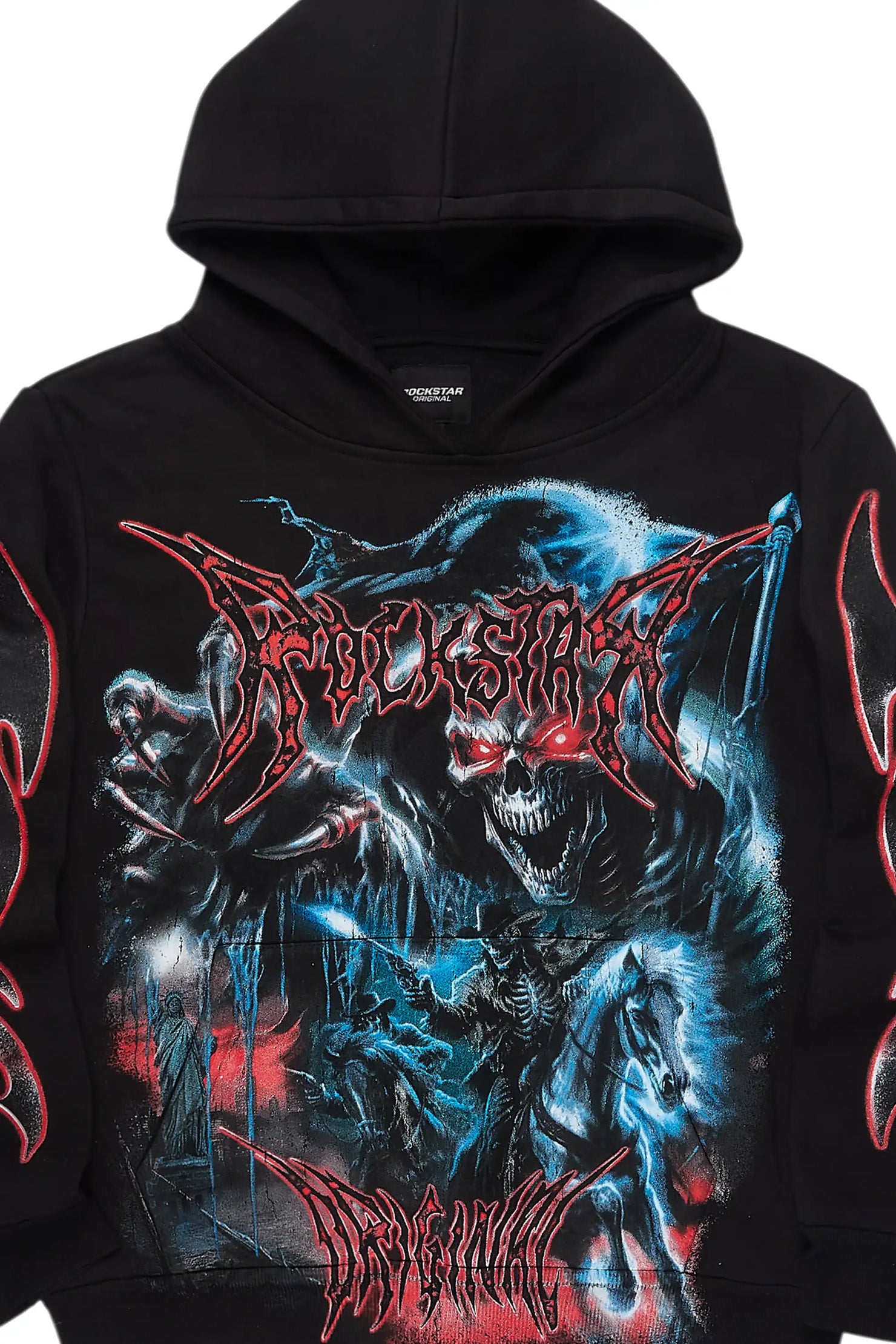 Rix Black/Multi Graphic Hoodie
