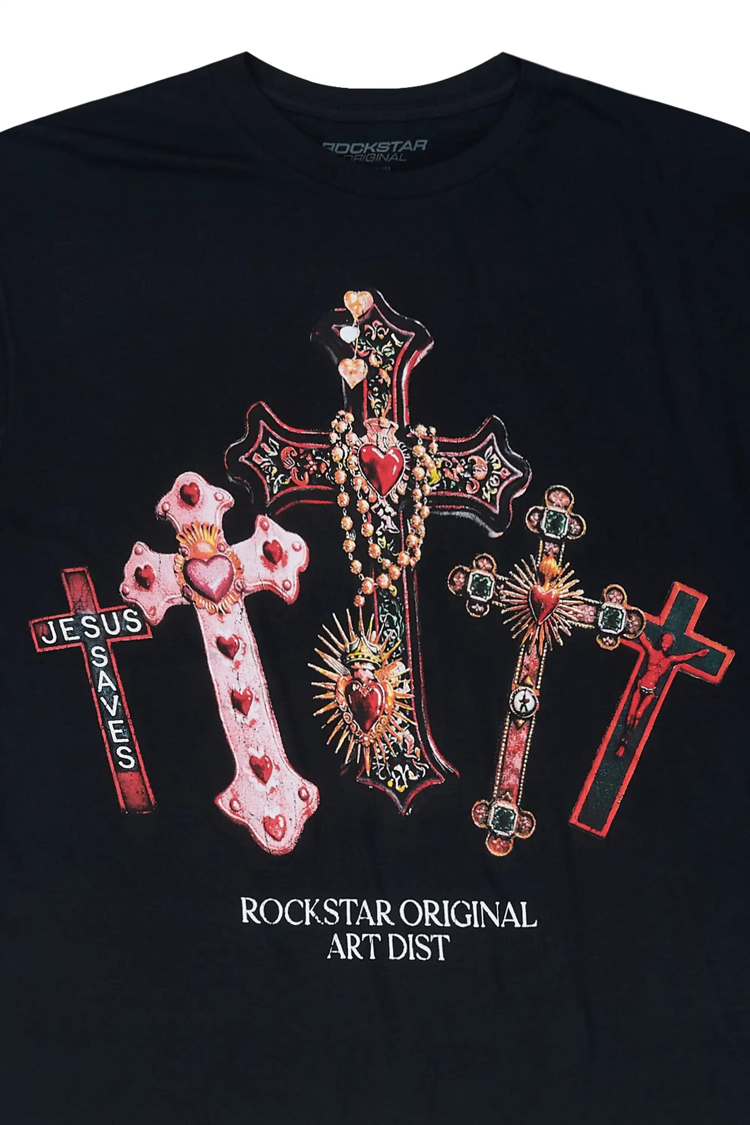 Toshica Black T-Shirt