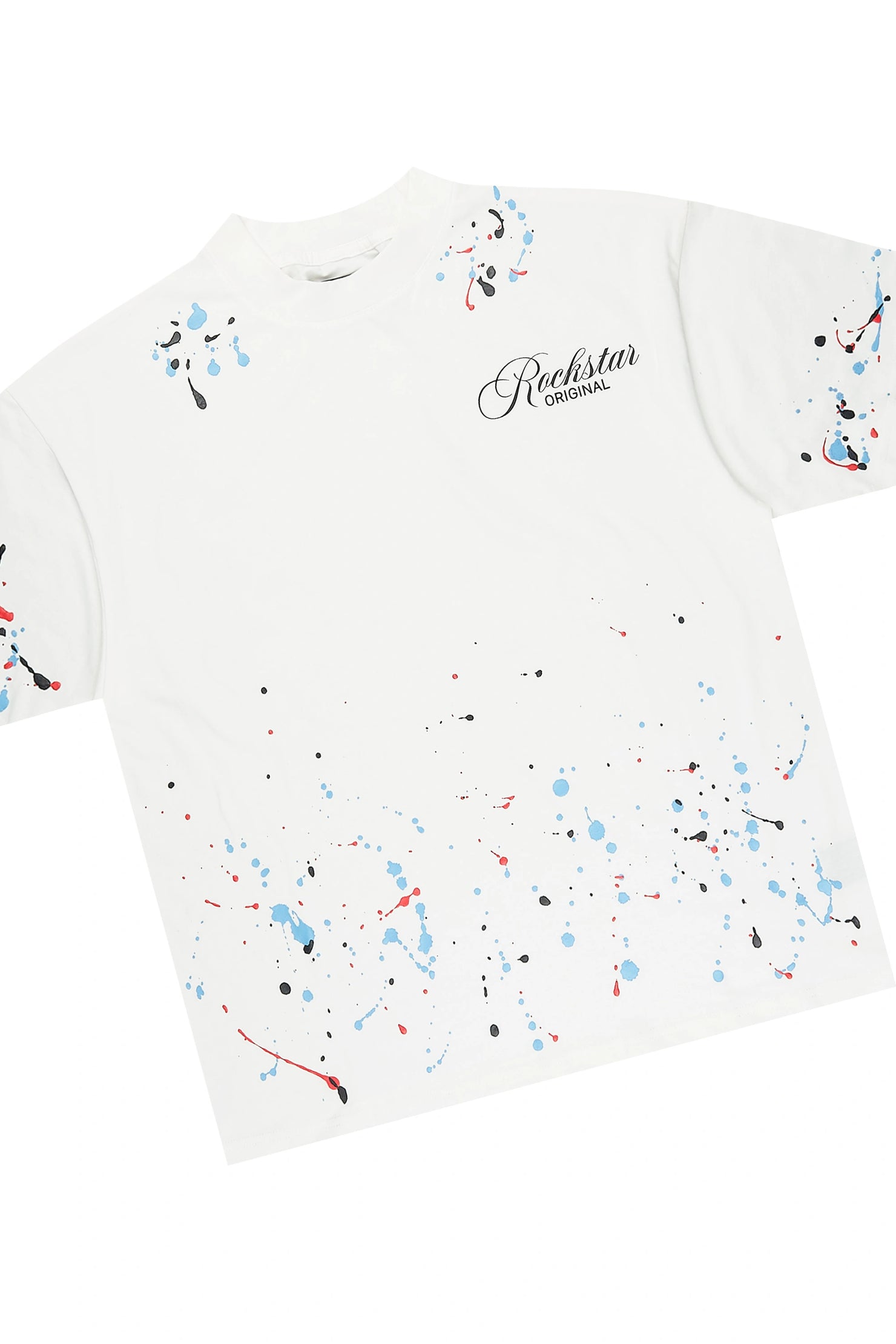 Bunt Blue Graphic T-Shirt Jort Set