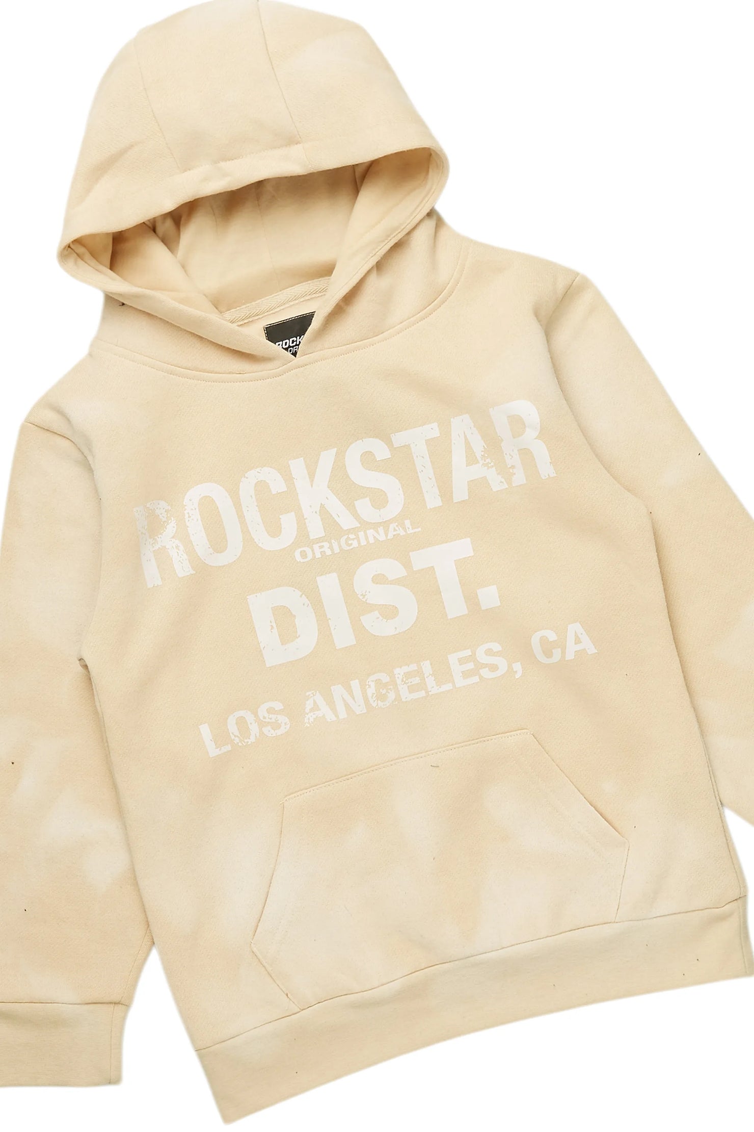 Boys Nelly Beige Baggy Fit Track Set