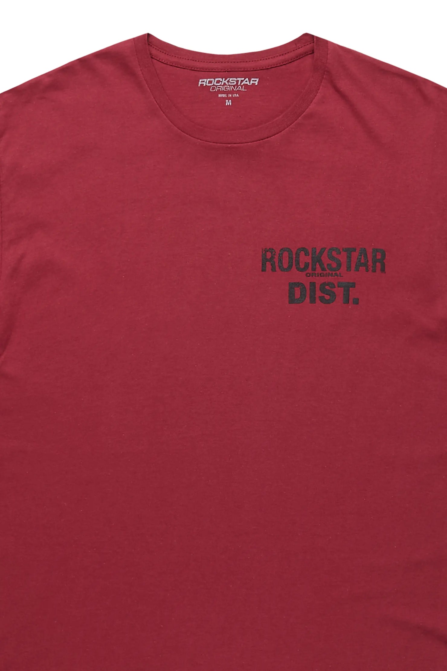 Lake Burgundy/Black Graphic T-Shirt