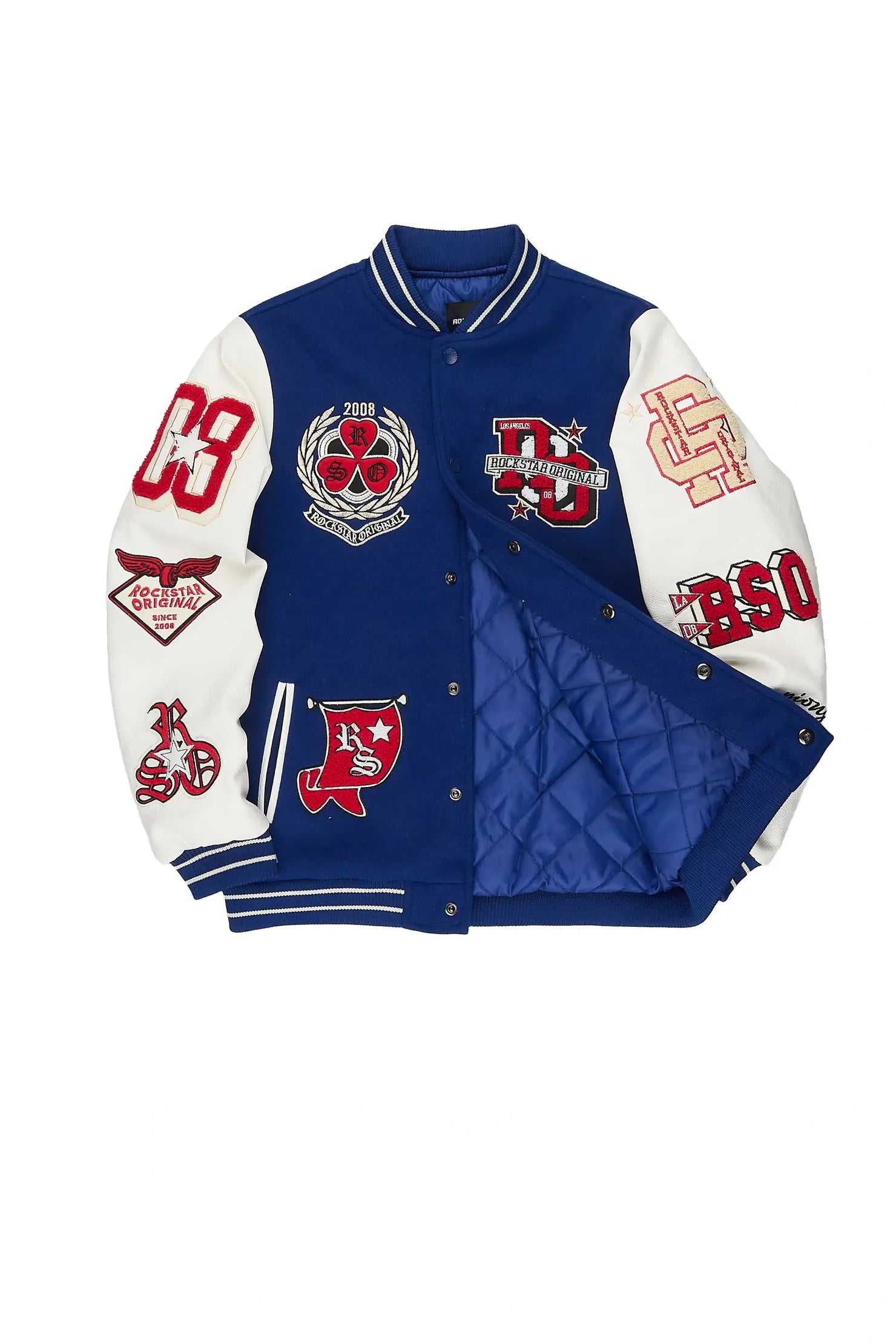 Boys Gallant Navy Varsity Jacket