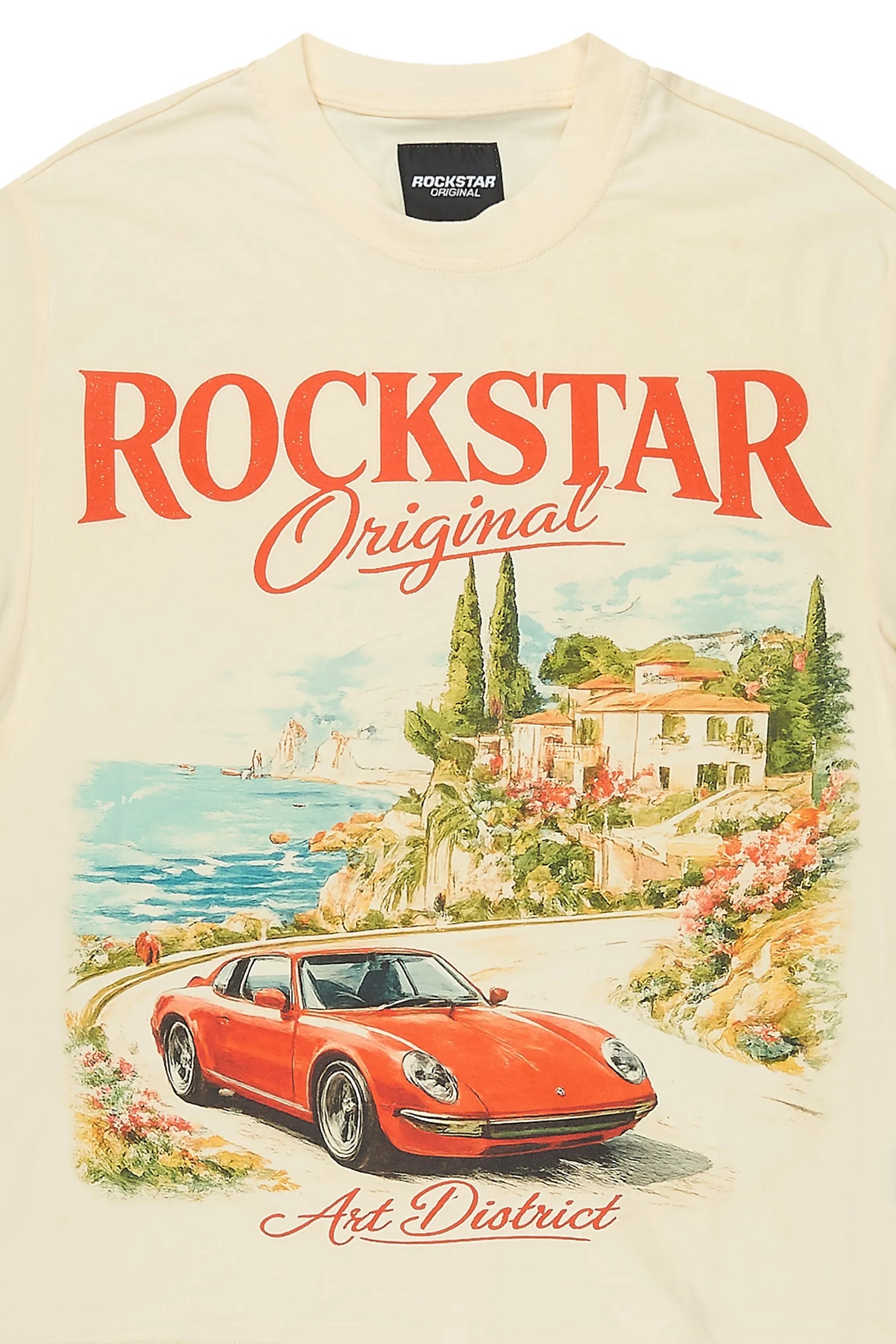 Boys Caston Sand Graphic T-Shirt